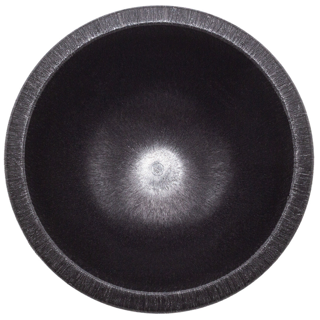 56 oz Black Thermal Plastic Molcajete Bowl - 8.75