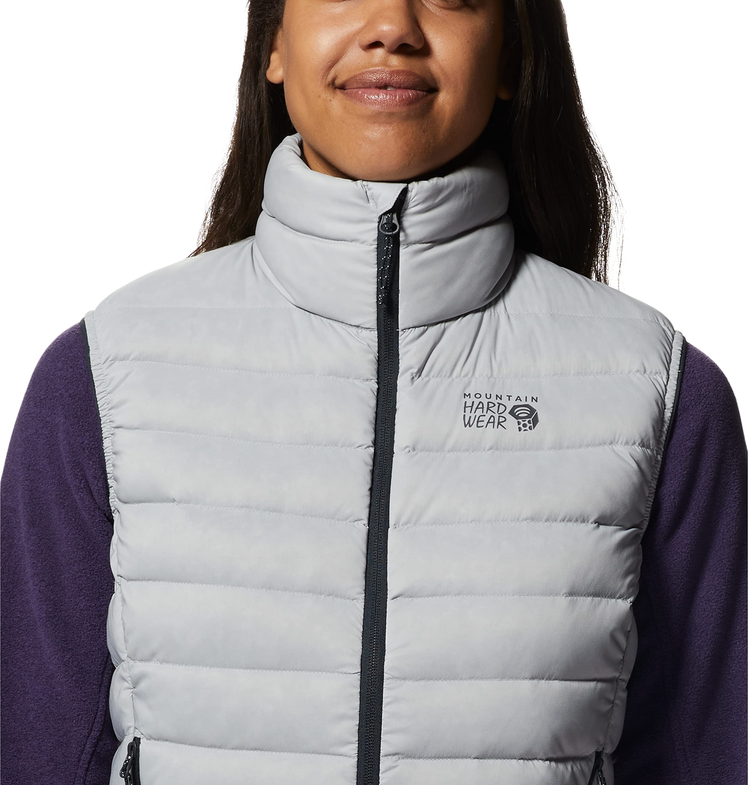 Mountain Hardwear Women's Deloro Down Vest - Lightweight Insulated Puffer Vest for Hiking, Camping & Outdoor Activities | Warm Winter Layering Piece