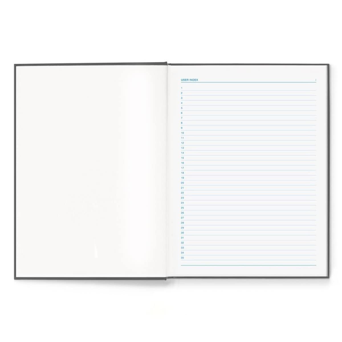 Premium E7-B Expanded Hardcover Lab Notebook - 9.25