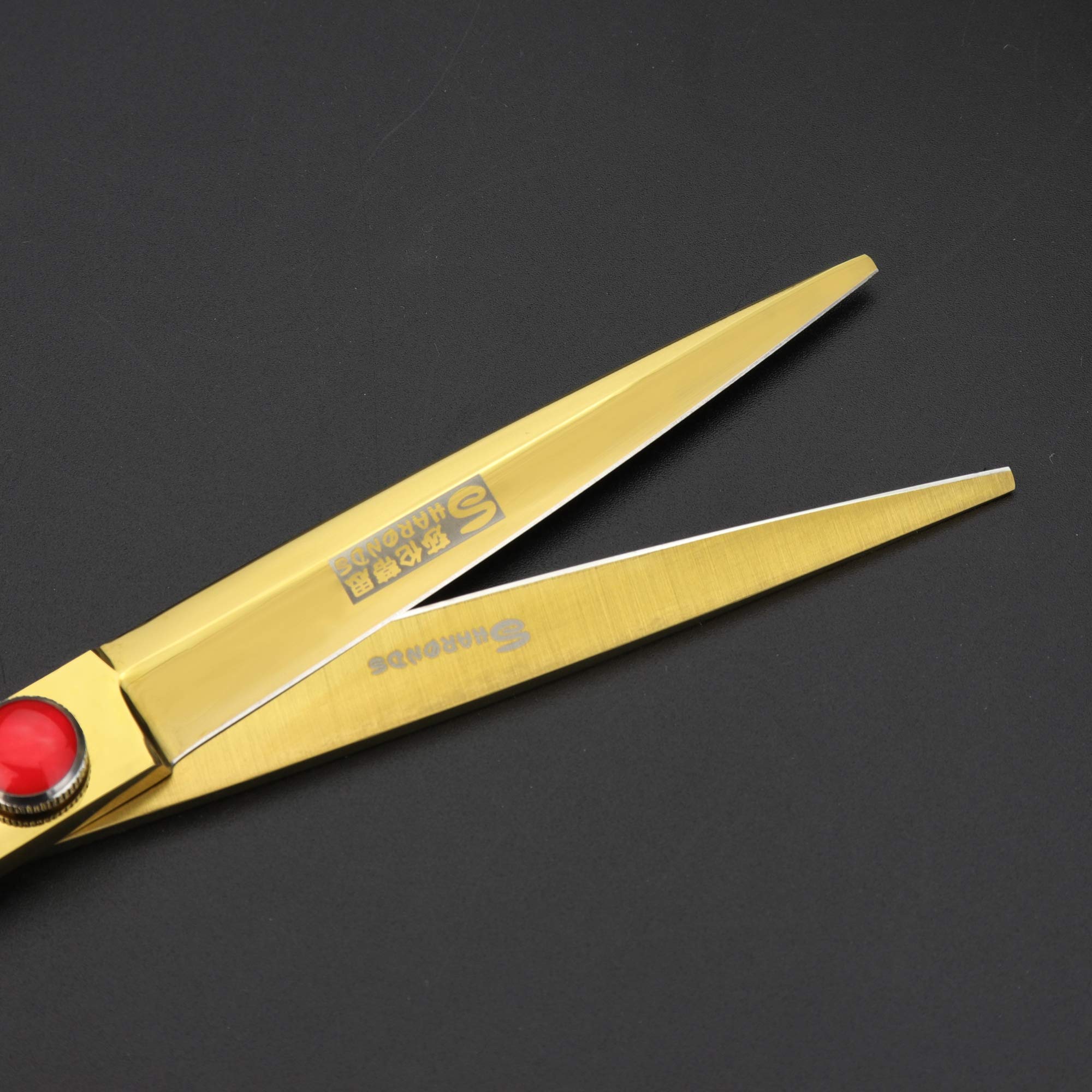 7 Inch Professional Hair Cutting Scissors - Razor Sharp Stainless Steel Barber Shears for Hairdressers & Stylists | Perfect for Salon, Home Haircuts & Precision Trimming