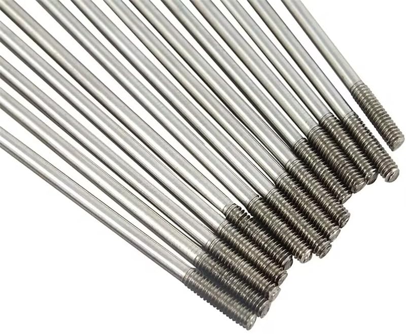 10G Silver Carbon Steel Spokes for E-Bike (3.0mm, 55-305mm) with Nipples - Compatible with Electric Bicycle & Brushless DC Hub Motors - Perfect for Commuting, Off-Roading & E-Bike Upgrades