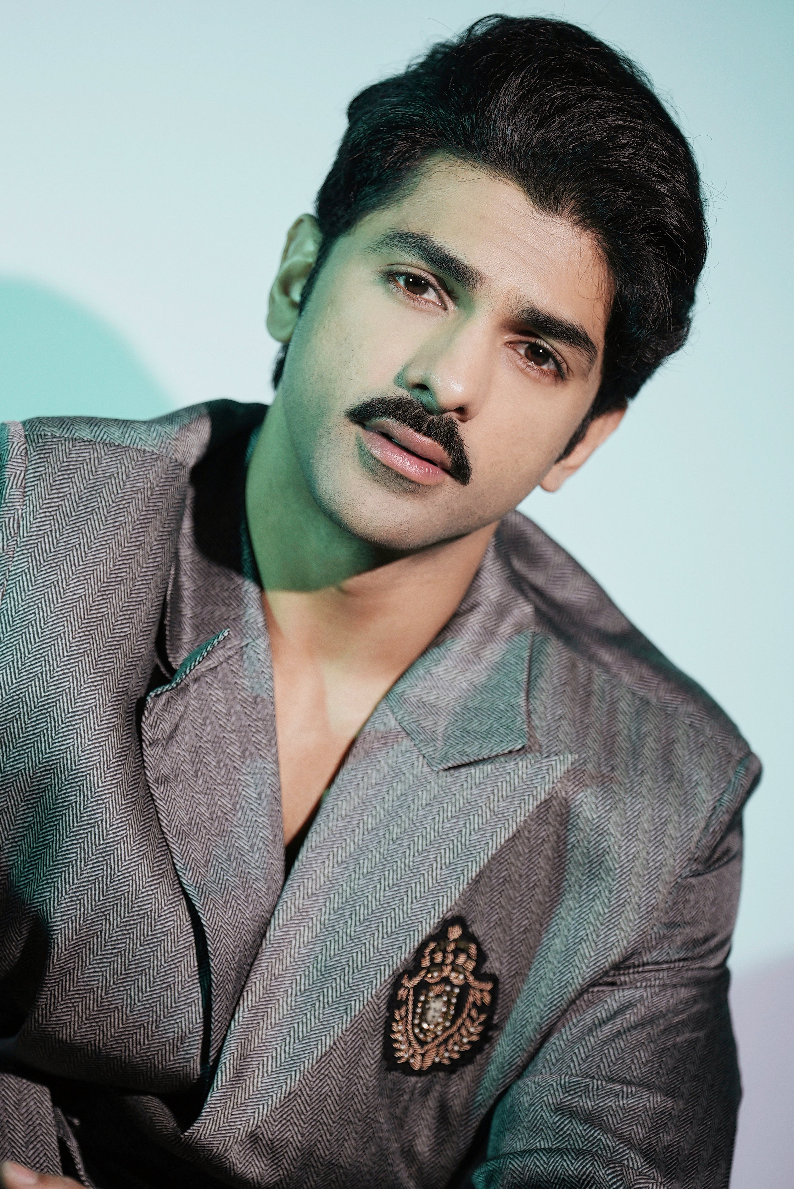 TAHA SHAH BADUSSHA Tweed Silk Coord Set for Men | Luxury Formal Suit Outfit | Perfect for Weddings, Business Meetings & Special Occasions