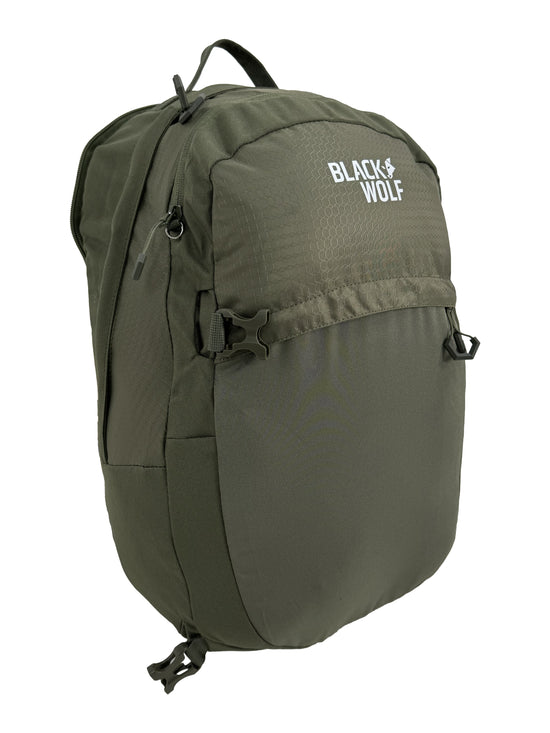 Black Wolf Grand Teton 65L Backpack - Lightweight Hiking Backpack for Men & Women, Water-Resistant Moss Green Outdoor Gear for Camping, Trekking & Travel Adventures