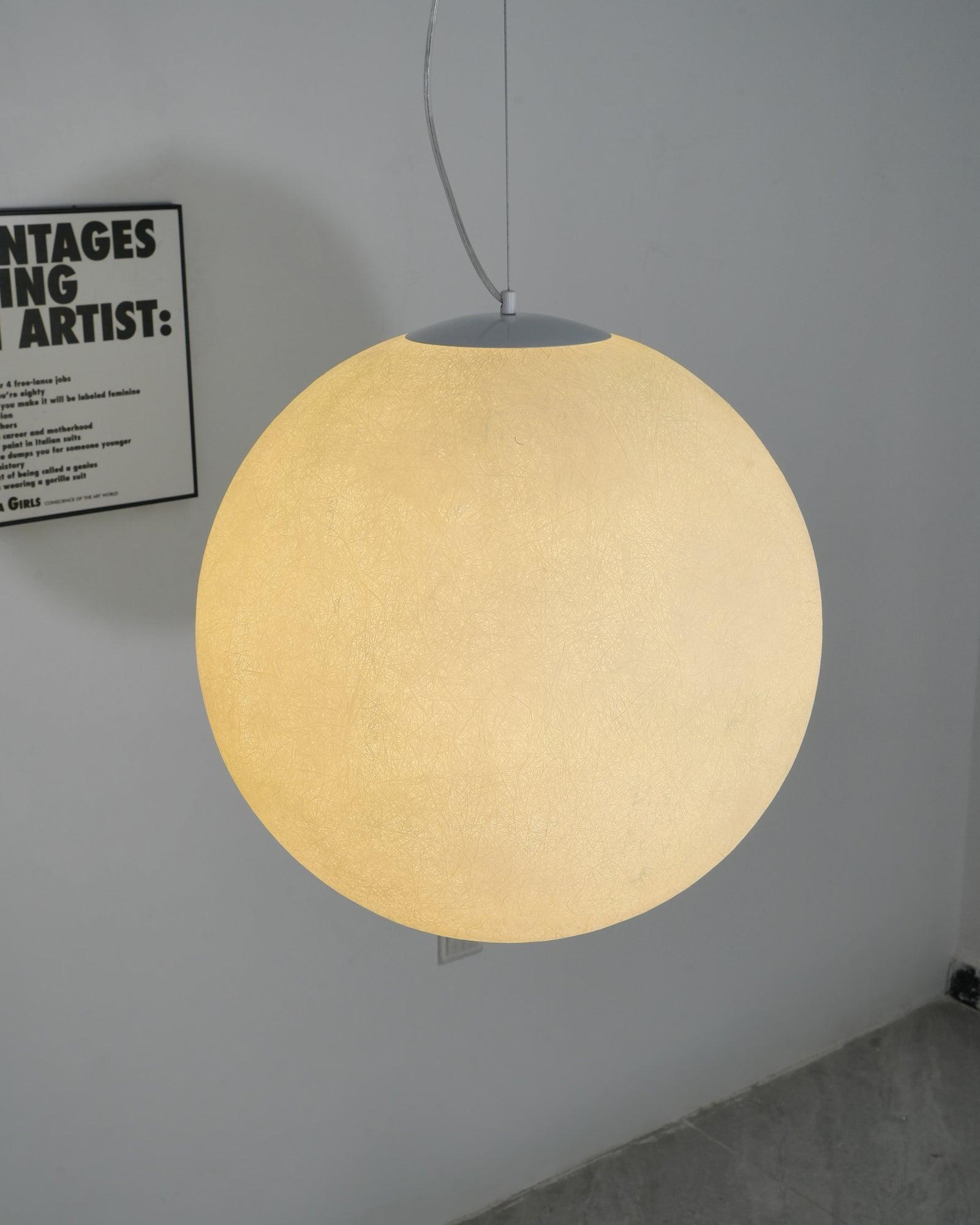 Moon Pendant Lamp - Modern Nordic Style Ceiling Light Fixture for Living Room, Bedroom, Dining Room & Kitchen Decor
