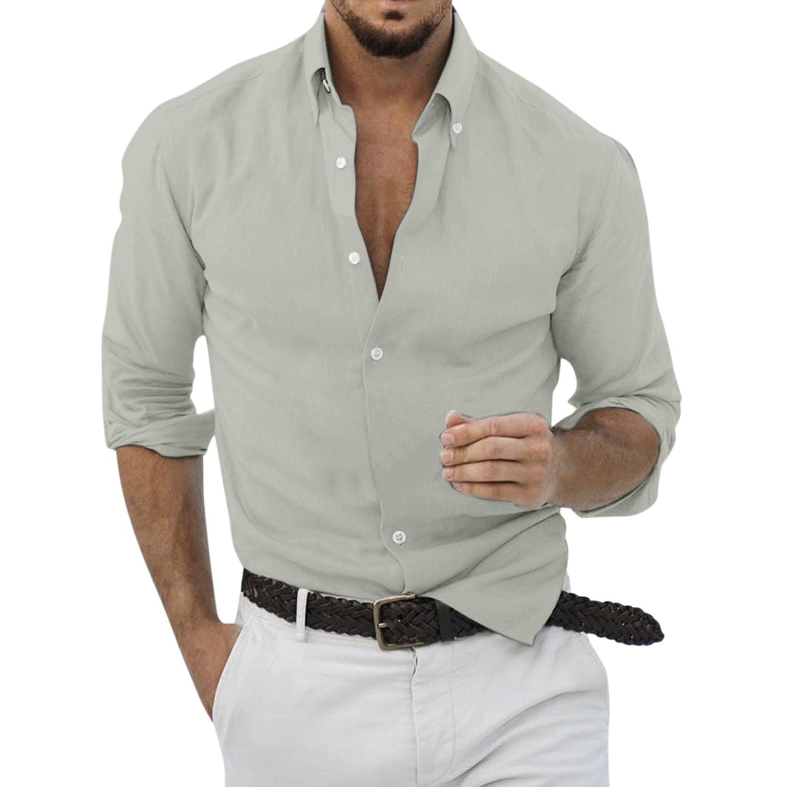 Men's Long Sleeve UV Protection Shirts - Breathable Sun Shirts for Outdoor Workouts, Hiking & Summer Activities - Funny Graphic Tees & Performance Tank Tops