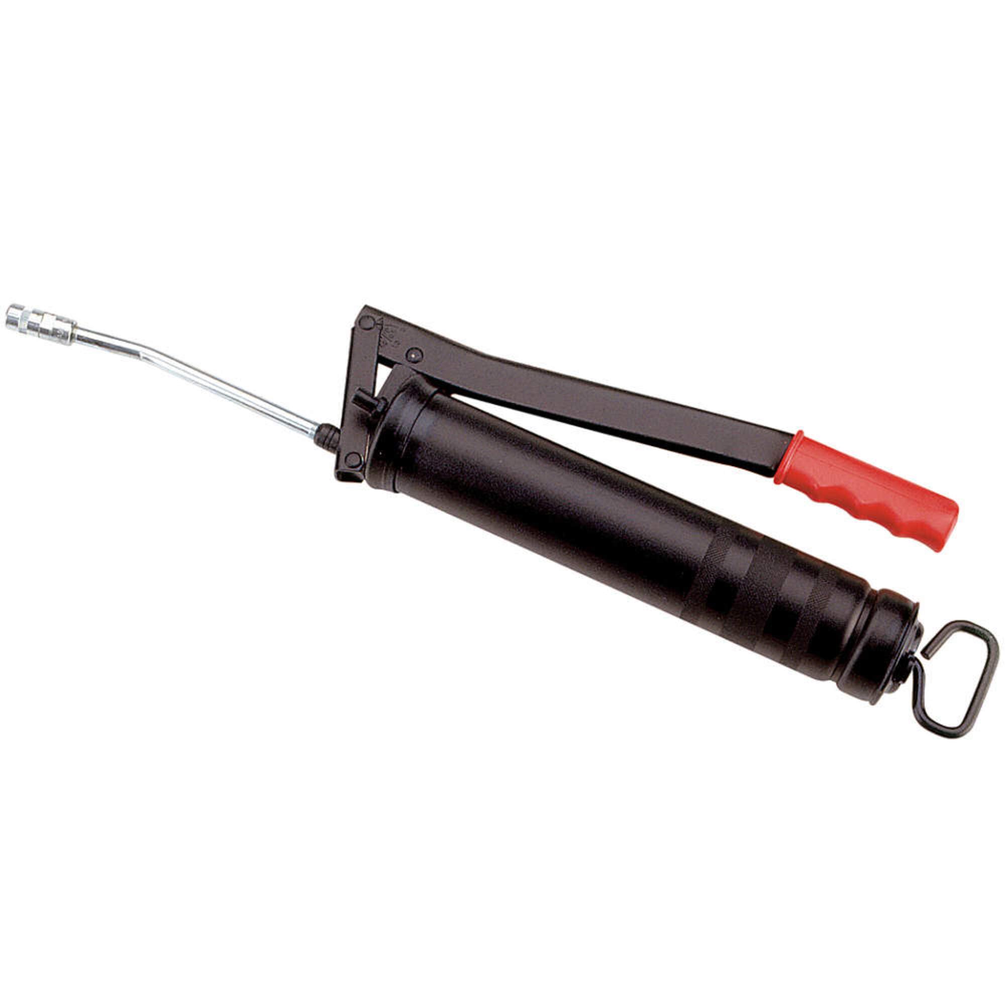 16 Oz Heavy Duty Grease Gun with Flexible Spout - High Capacity Lubrication Tool for Automotive, Industrial & Farm Equipment Maintenance
