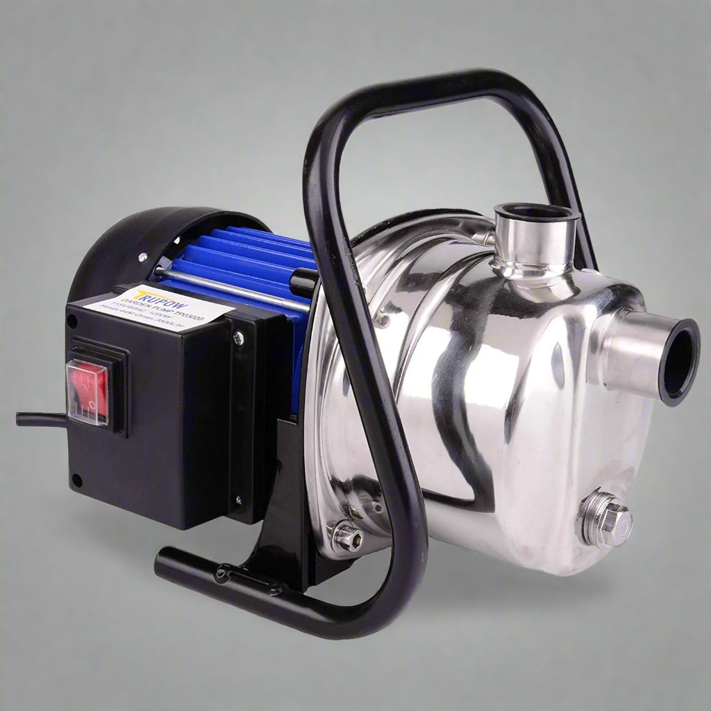 1.6 HP Stainless Steel Shallow Well Jet Pump - 1200W, 3500L/H, 66 PSI for Irrigation, Pools & Water Transfer | Durable & High-Performance Water Pump for Home, Garden & Farm Use