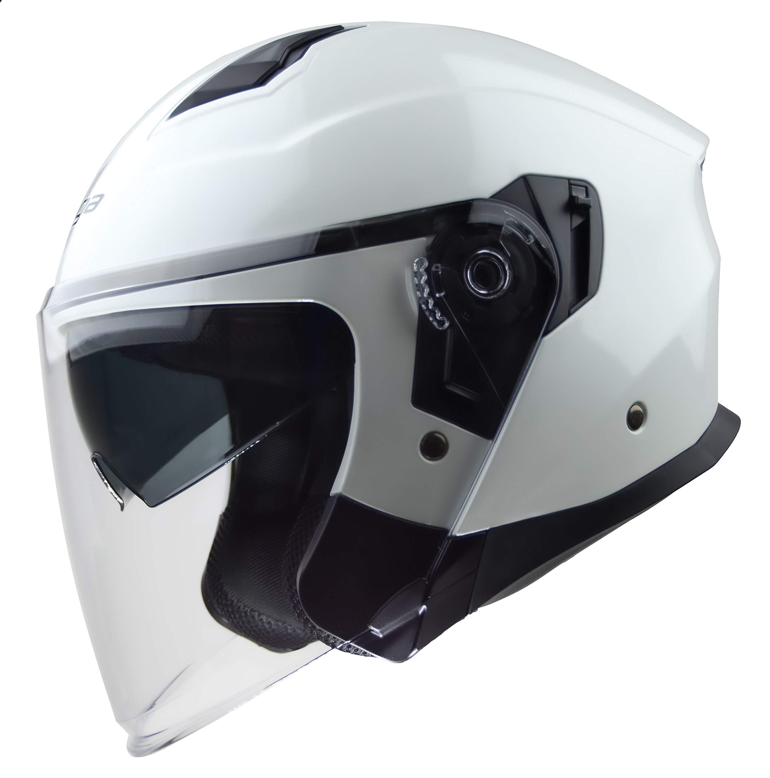 Vega Unisex Adult Open Face Motorcycle Helmet - Lightweight DOT Approved for Cruiser, Scooter & Street Riding - Comfortable Urban Commuting & Leisure Motorcycle Gear