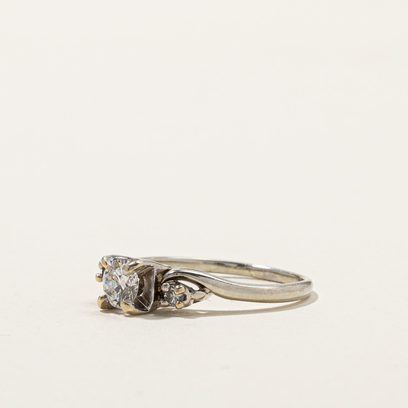 0.50ctw Three Stone Diamond Engagement Ring - Size 7.25 - Perfect for Proposals, Anniversaries & Romantic Gifts | Elegant Wedding Jewelry for Her