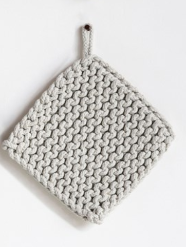 Handmade Crochet Pot Holder Set - Heat Resistant Kitchen Accessories for Cooking, Baking & Serving - Perfect for Hot Pans, Dishes & Trivets