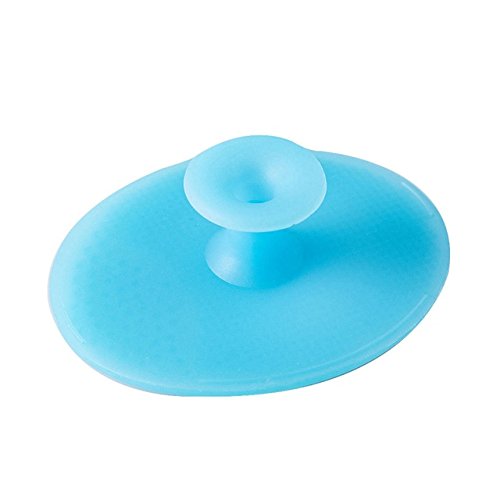 1 Pack Blue Silicone Facial Cleansing Brush - Exfoliating Wash Pad for Blackhead Removal & Skin Cleansing | Beauty Tool in 6 Colors | Perfect for Daily Skincare & Makeup Removal