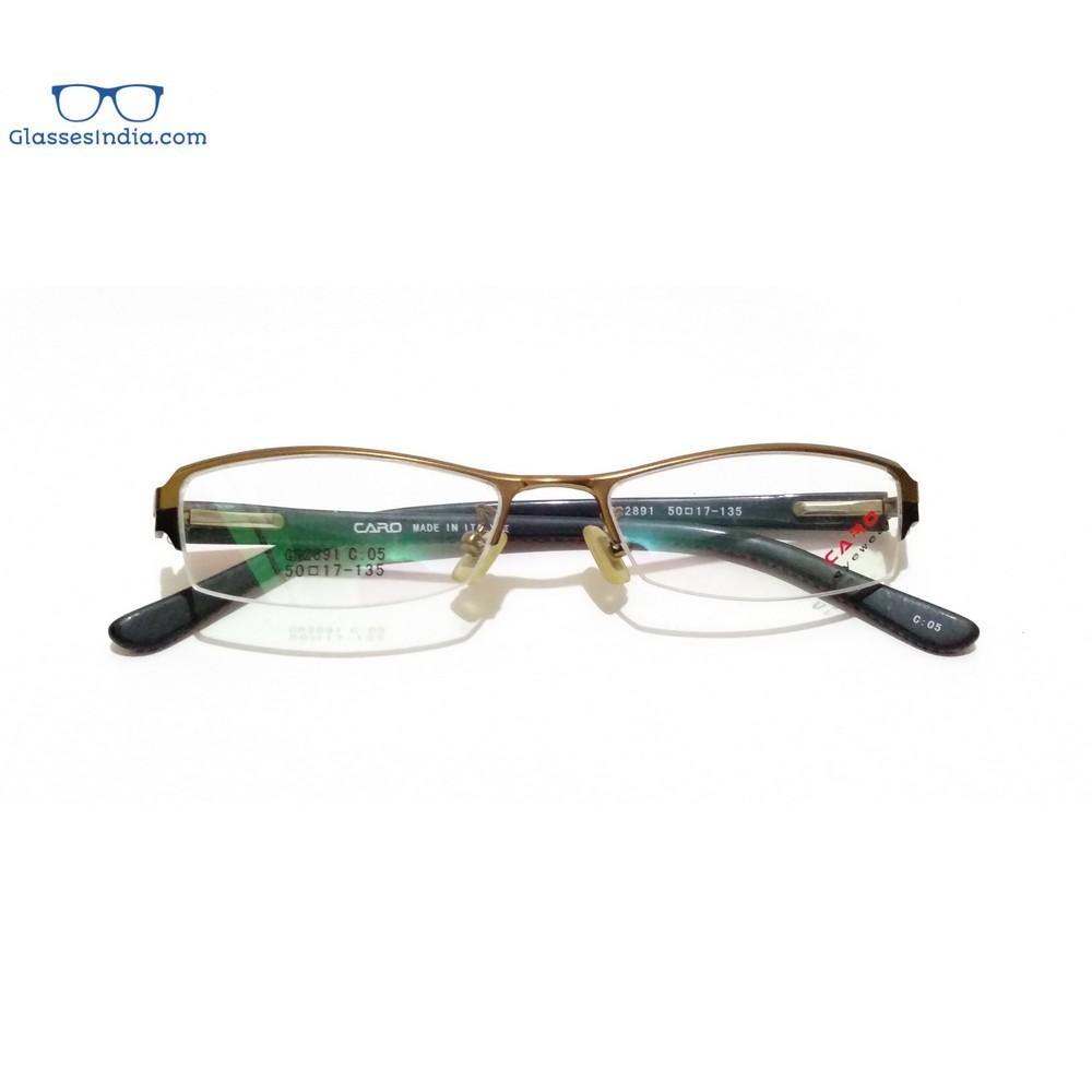 Supra Half Frame Eyeglasses CR2891 - Lightweight & Stylish Acetate Glasses for Men & Women - Perfect for Reading, Work, and Everyday Fashion