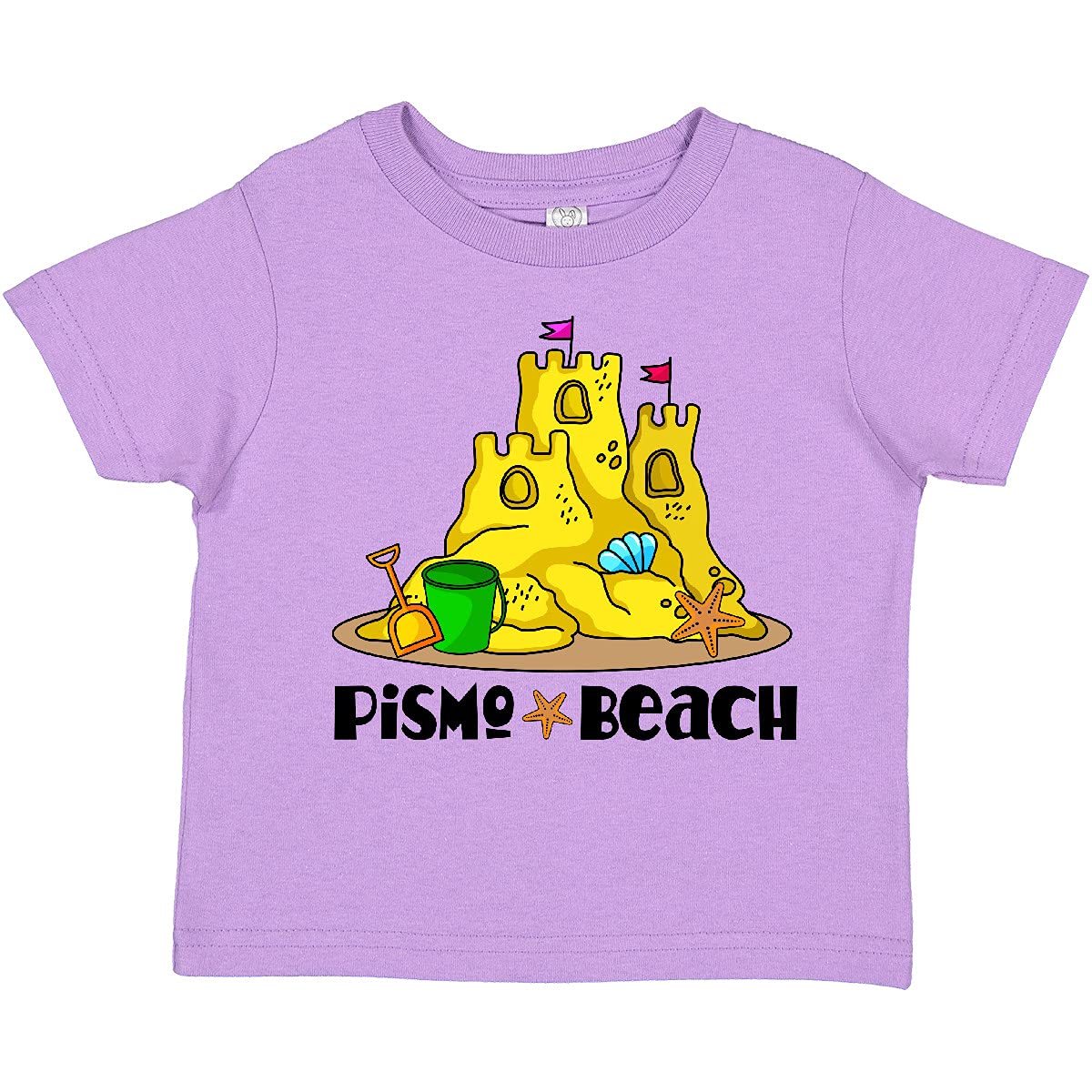Inktastic Pismo Beach California Vacation Toddler T-Shirt - Soft Cotton Kids Tee for Beach Trips & Family Holidays