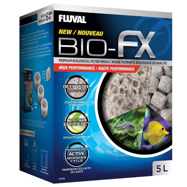 Fluval Bio FX 5L High Performance Canister Filter for Aquariums - Ideal for Large Fish Tanks, Reef Tanks & Aquatic Plant Setups