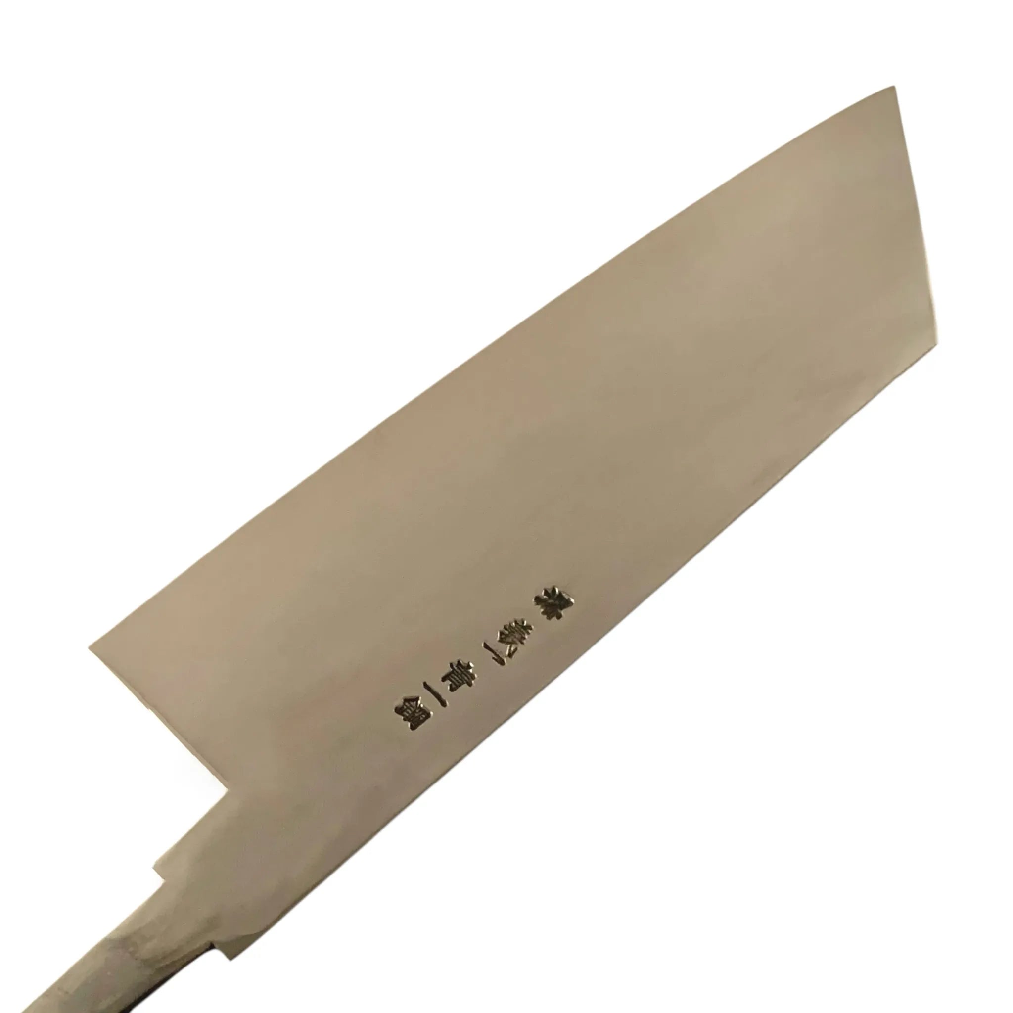 Yoshikazu Tanaka Blue #1 Mirror Finish Bunka Knife - High Carbon Steel Japanese Kitchen Knife for Precision Slicing, Dicing & Chopping - Perfect for Chefs & Home Cooks
