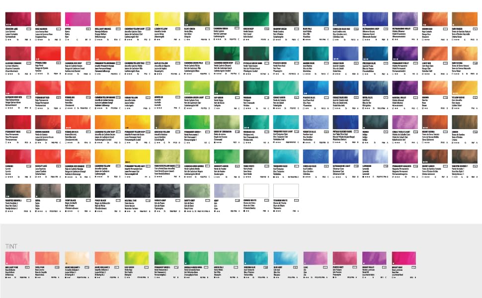 Premium PWC SHINHAN Extra Fine Watercolor Paint Set - 32 Vibrant Colors in 15ml Tubes | Professional Artist Grade for Painting, Illustration & DIY Crafts