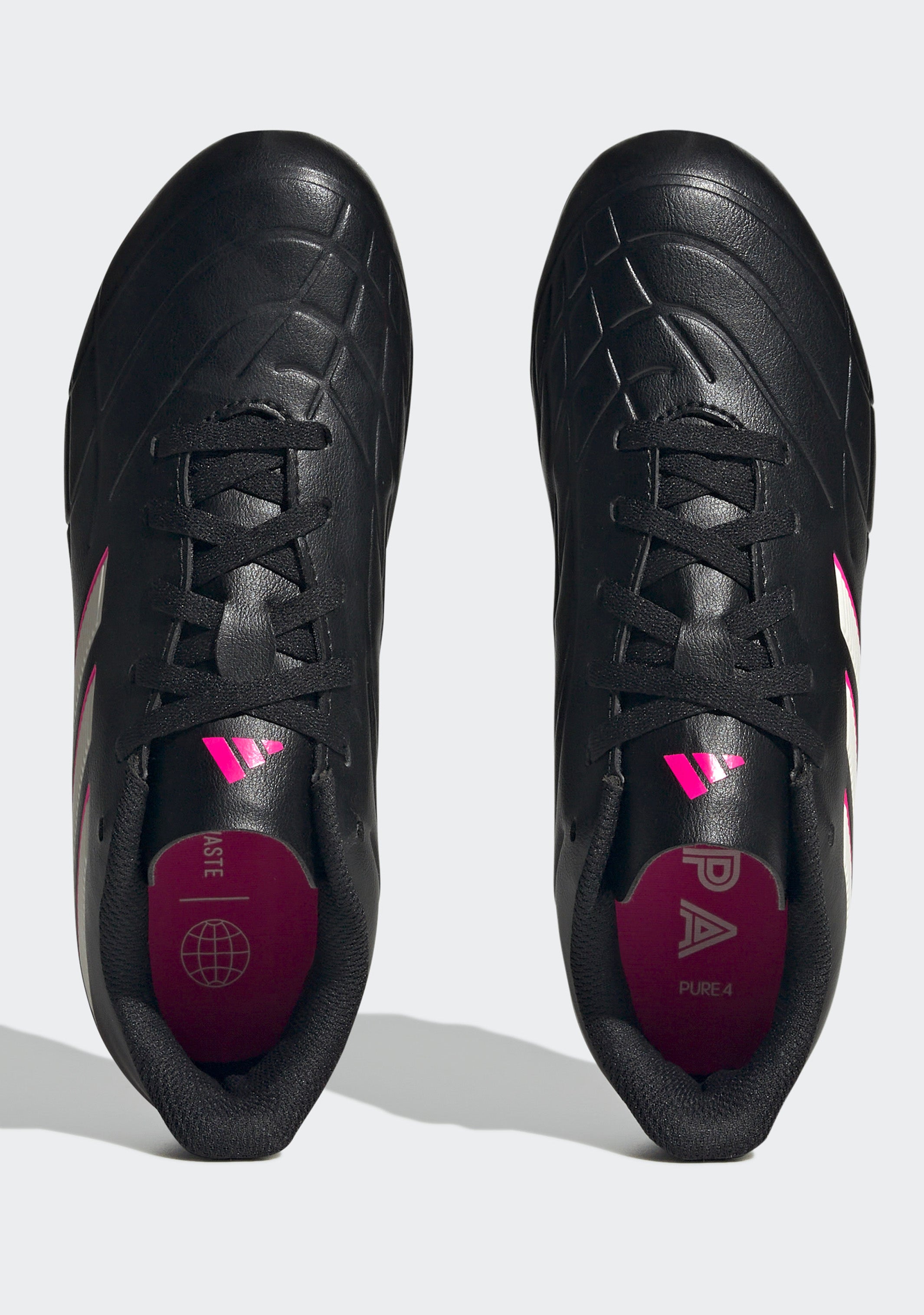 Adidas Junior Copa Pure.4 FxG Soccer Cleats for Kids - Lightweight Youth Football Shoes with Synthetic Leather for Indoor & Outdoor Play - Perfect for Training, Matches, and School Sports