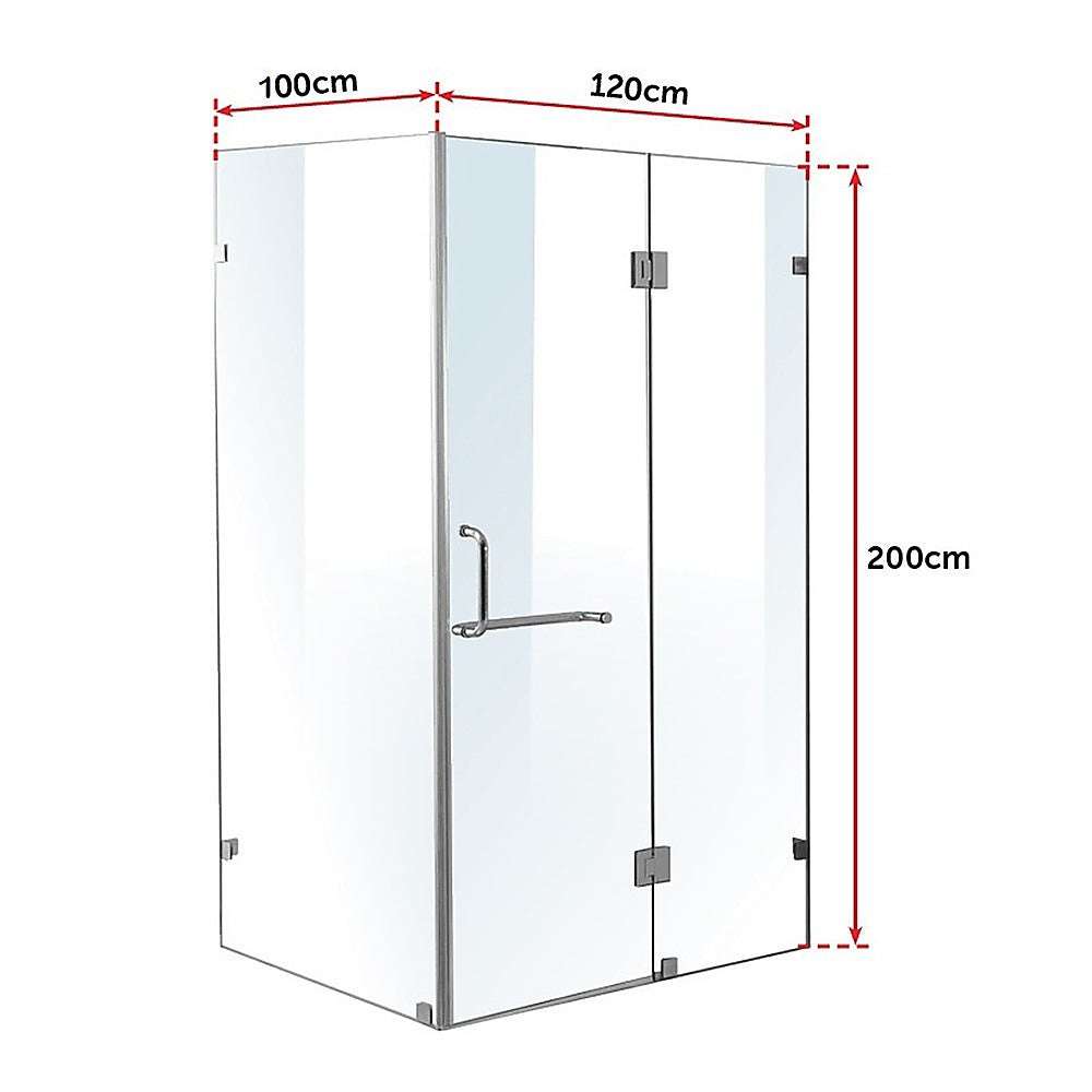 10mm Frameless Glass Shower Screen 47