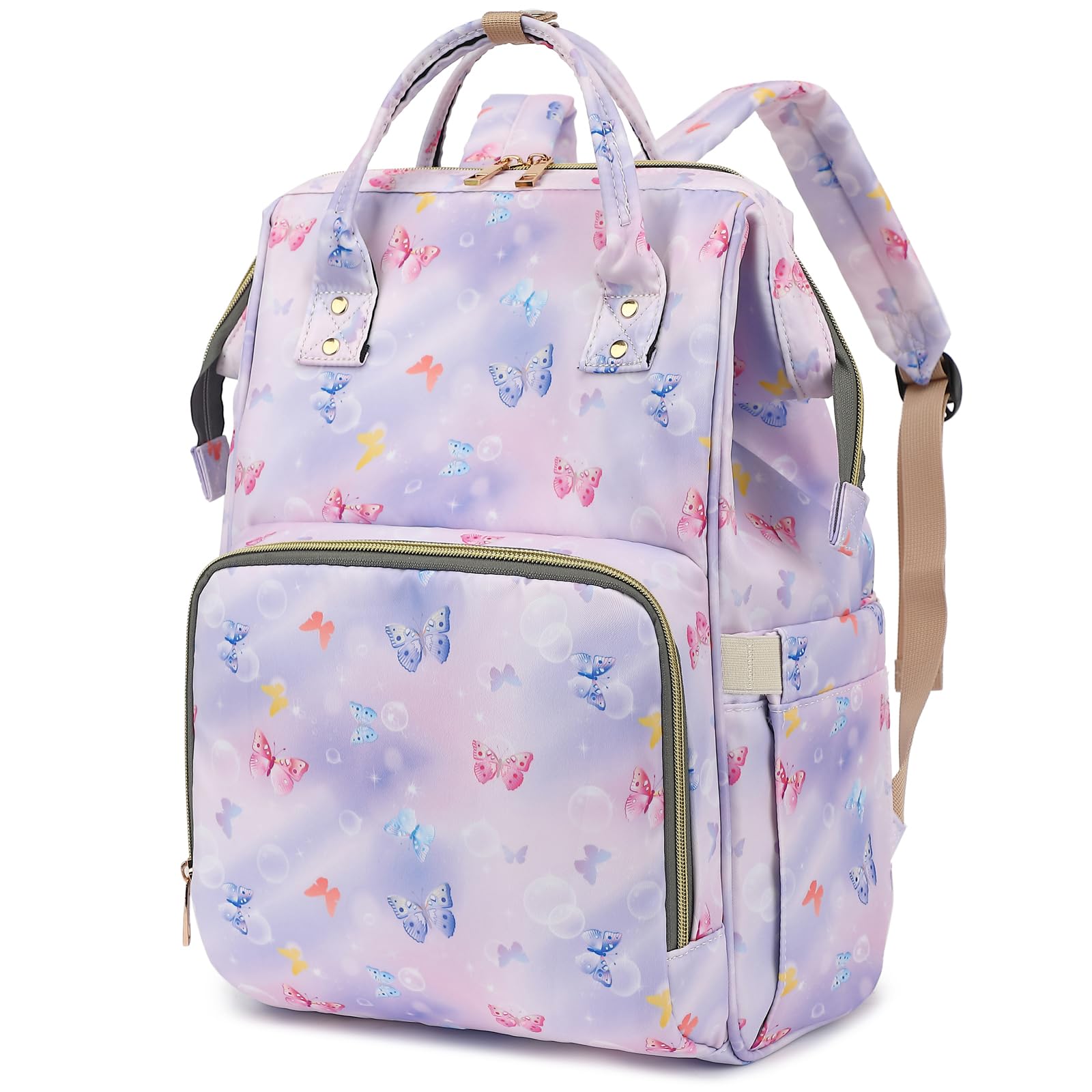 Butterfly Women Laptop Backpack 15.6 Inch for Work, School & Travel