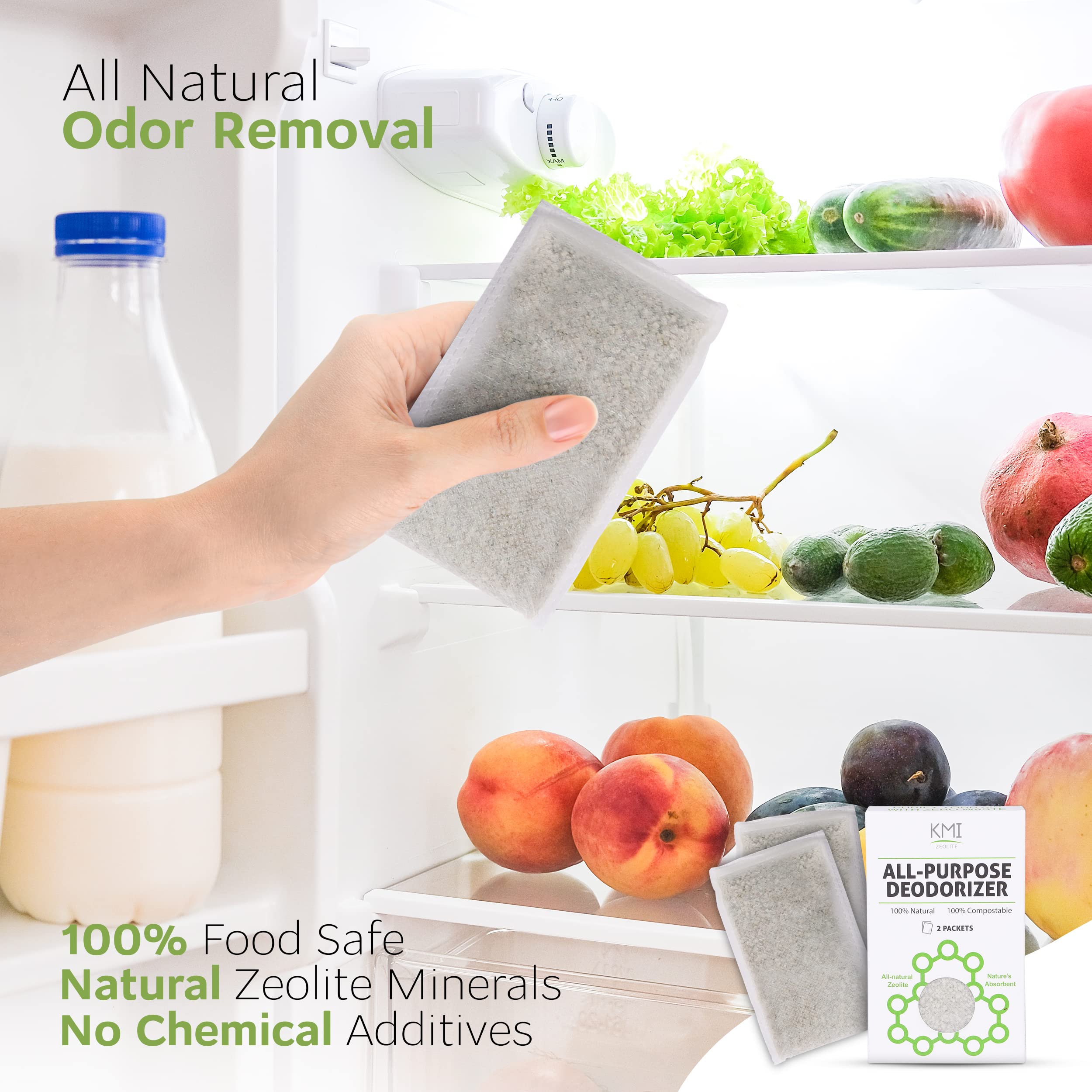 Natural Odor Eliminator Bags - Absorb & Neutralize Bad Smells in Refrigerators, Gym Bags, Shoes & Closets | Eco-Friendly Air Freshener for Home, Car & Pet Areas | Long-Lasting Deodorizer for Fresh Spaces