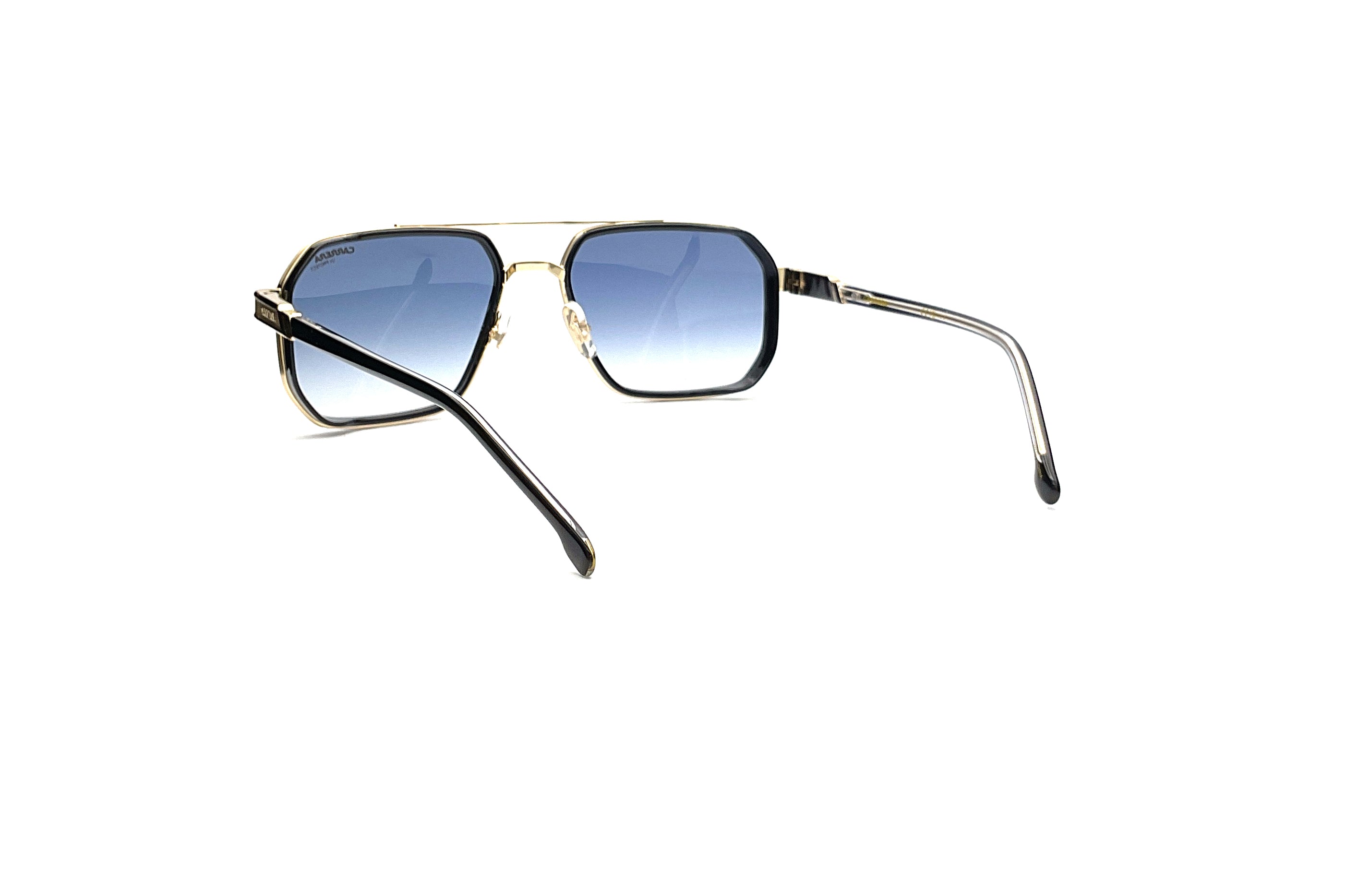 Carrera 1069/S Black Gold Sunglasses - Polarized UV Protection for Men & Women - Perfect for Driving, Running, and Outdoor Activities