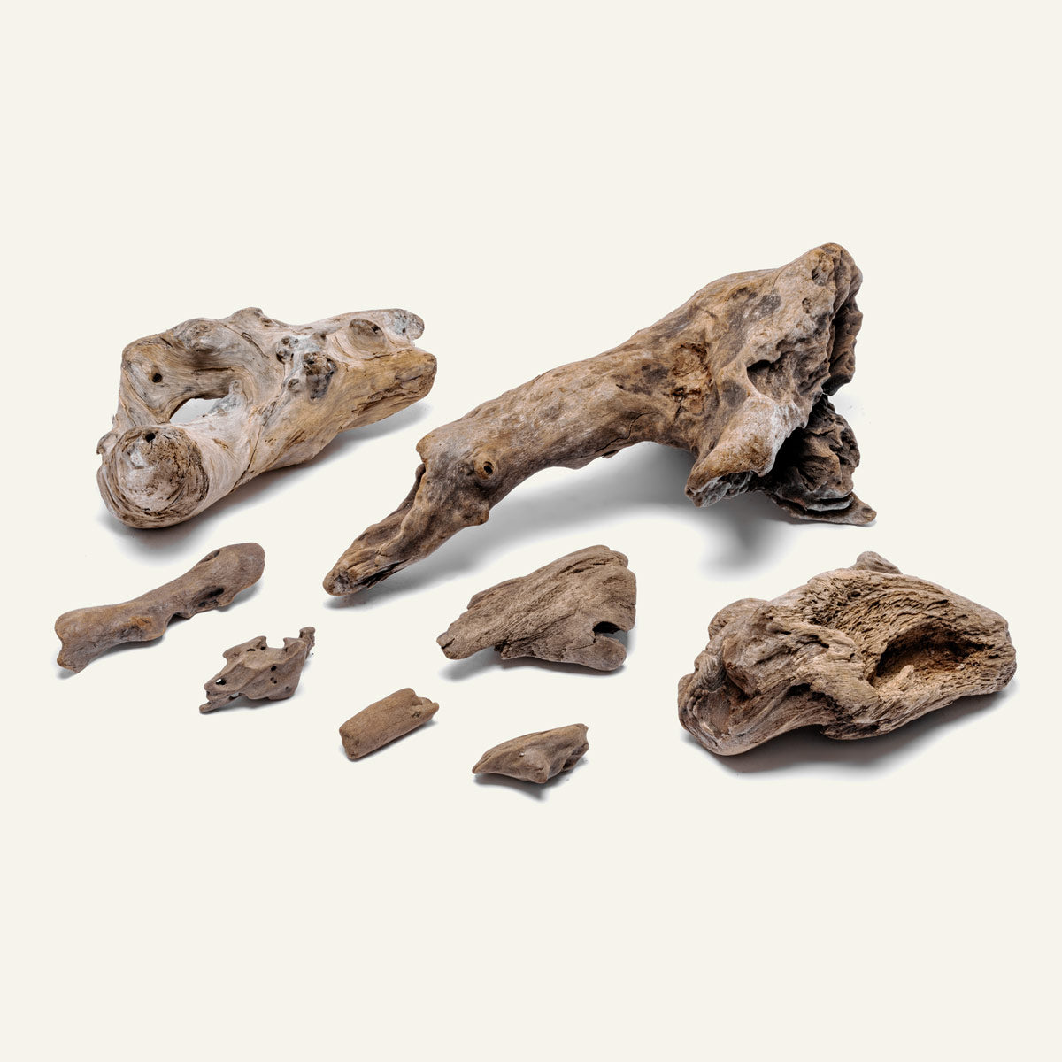 Natural Driftwood Decor for Home & Aquarium - Unique Wooden Accent Pieces for DIY, Crafts, and Terrarium Scenery
