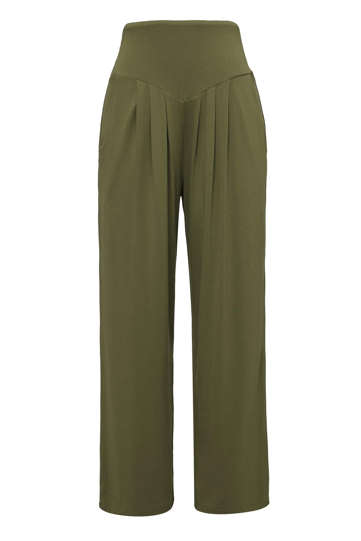 Blacotus Women's Casual Baggy Pajama Pants - Soft Lounge Pants with Pockets & Pleated Design for Home, Sleep & Relaxation | Comfortable Loungewear for Women
