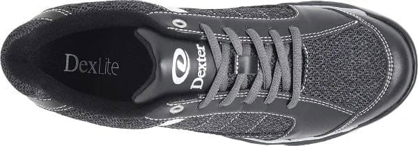 Dexter Men's Wyoming Charcoal Knit Bowling Shoes - Comfortable & Durable for League Play & Casual Bowling