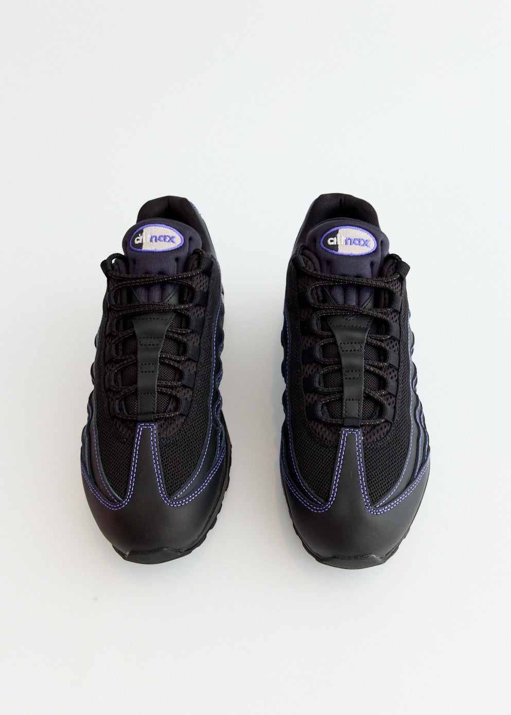 Nike Air Max 95 OG 'Black Persian Violet' Running Shoes - Men's Retro Sneakers for Jogging, Gym Workouts & Streetwear Fashion