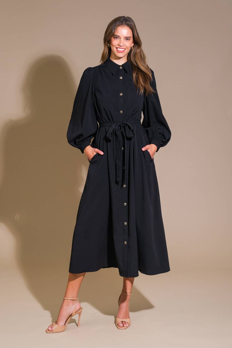 Can't Replace You Woven Midi Dress - Elegant Floral Summer Dress for Women | Perfect for Weddings, Parties & Date Nights