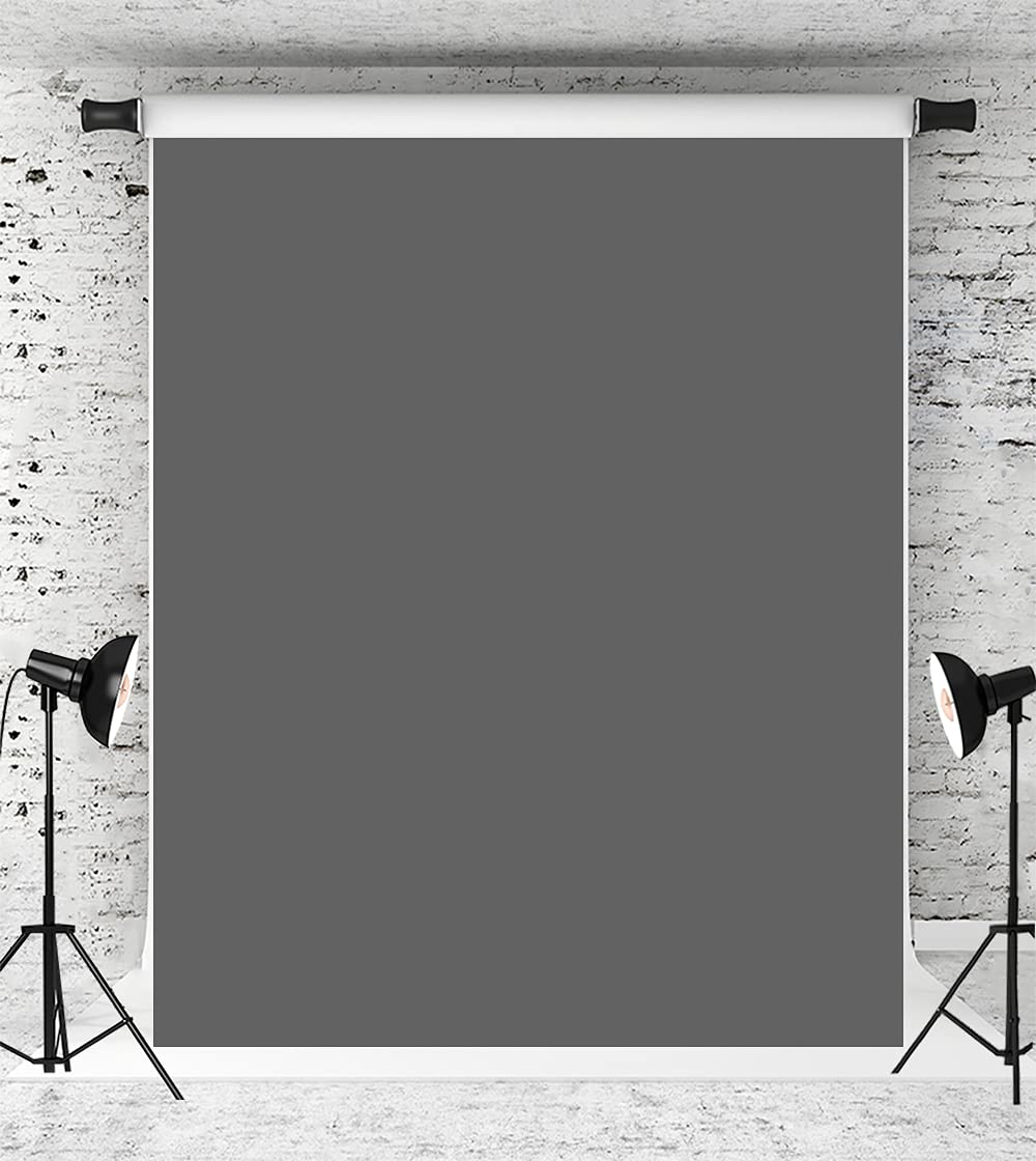 10x12ft Grey Photo Backdrop - Studio Portrait Background for Photography