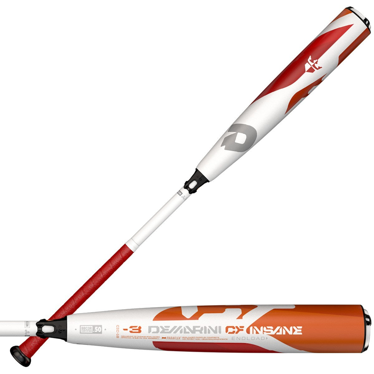 DeMarini CIC 18 Insane BBCOR Baseball Bat -2 5/8