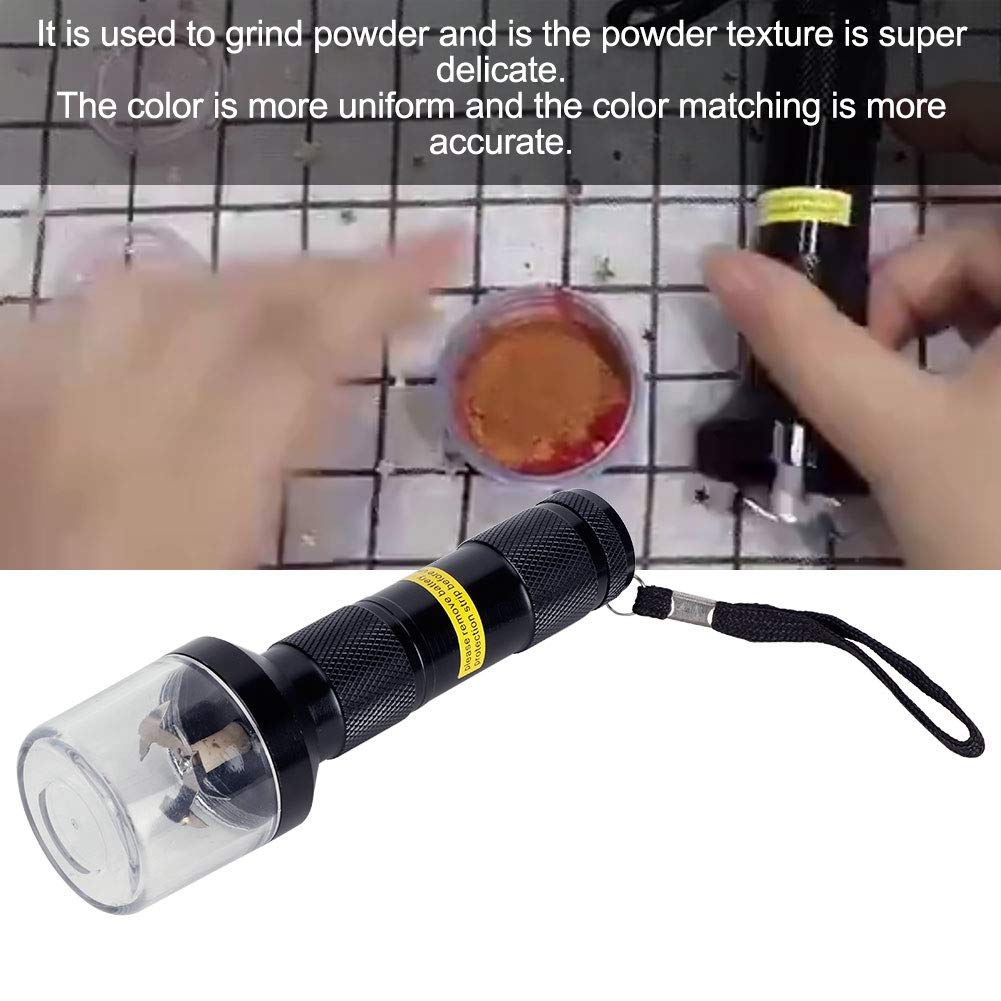 Premium Electric Coffee & Spice Grinder - Adjustable 0.5-10g Fine Powder Mill for DIY Lipstick, Lip Gloss, Herbs, Beans & Seasonings - Perfect for Home Kitchen & Beauty Studio Use