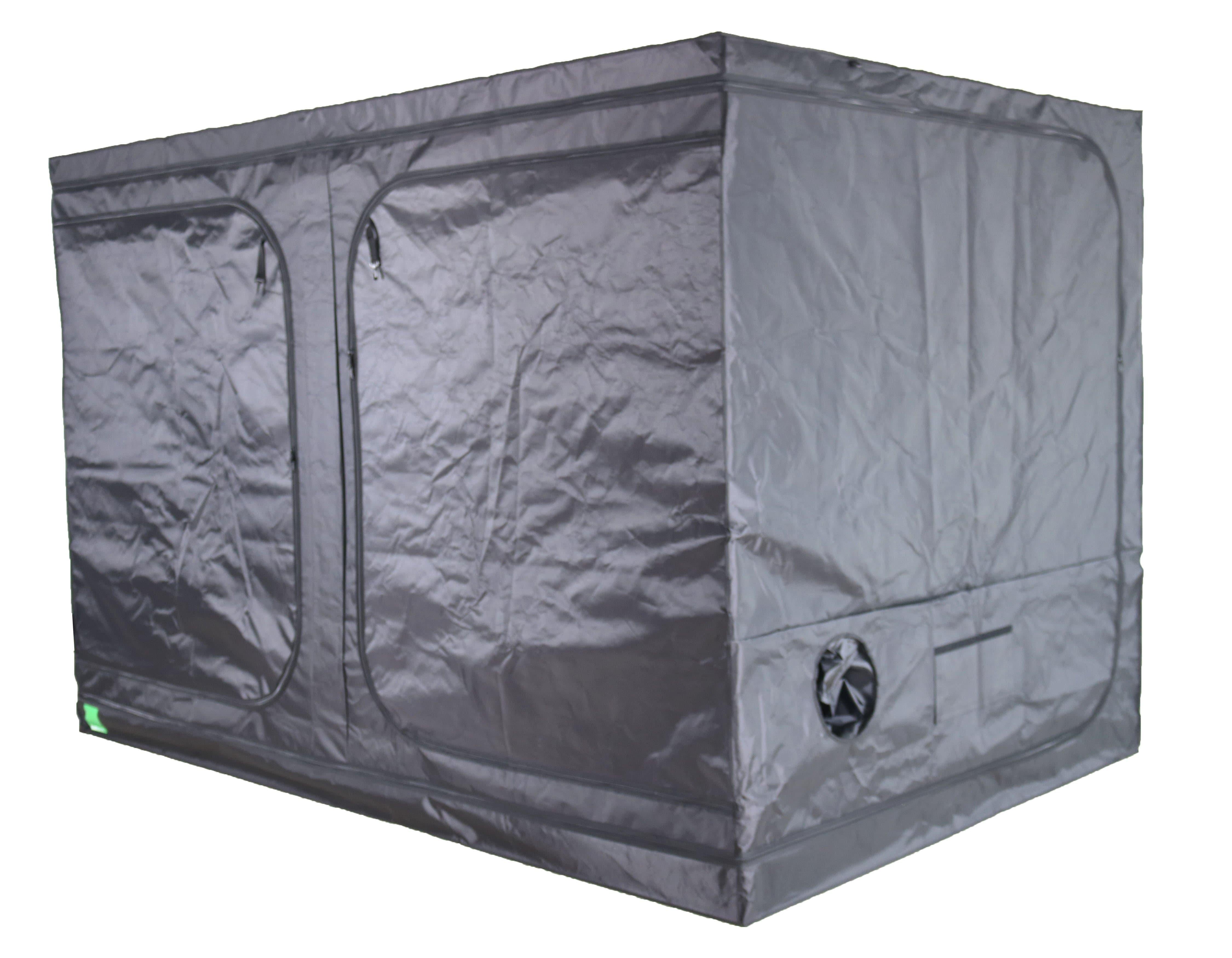 Bud Box Lite Tent Silver 300 x 200 x 200cm - 19mm Poles & Metal Corners - Lightweight Camping Tent for Outdoor Adventures, Hiking, and Backpacking