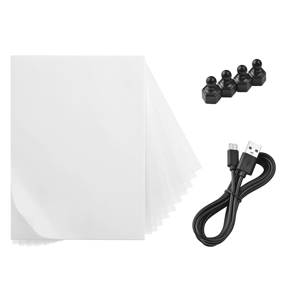 TheLAShop 14-Inch LED Tracing Light Box with Rotating Base - Ultra-Thin Light Pad for Artists, Sketching, Animation & Calligraphy - Perfect for Drawing, Tracing, Stenciling & Craft Projects