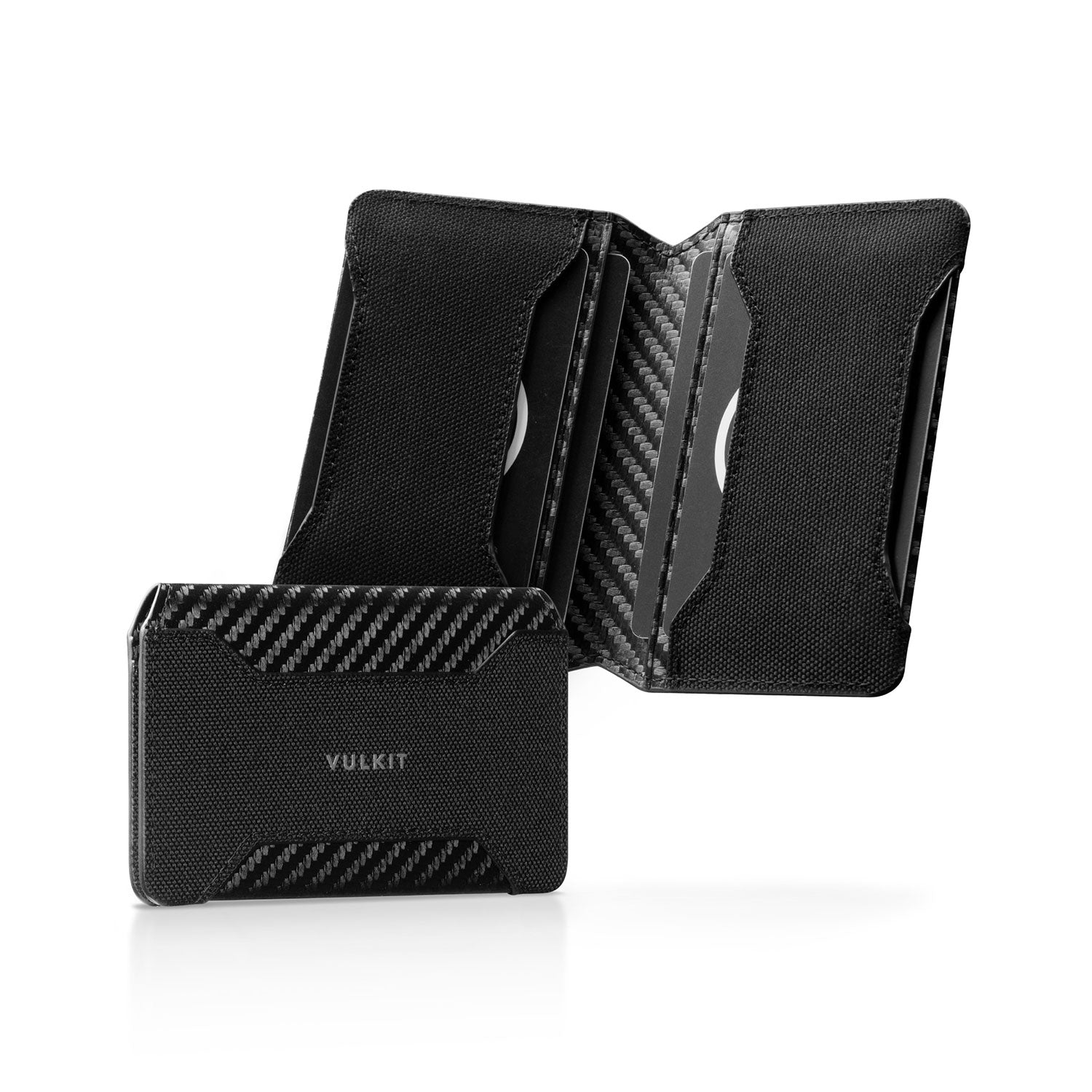 VW125 RFID Blocking Magnetic Card Holder - 6 Slots Slim Wallet for Men & Women | Secure Contactless Credit Card Protector | Perfect for Travel, Business & Everyday Use