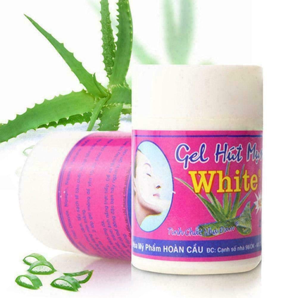 Pure Natural Aloe Vera Gel for Blackhead & Acne Treatment - Deep Cleansing Nasal Mask & Peeling Gel to Remove Blackheads, Shrink Pores (22g) | Perfect for Daily Skincare & Pore Refining Routine
