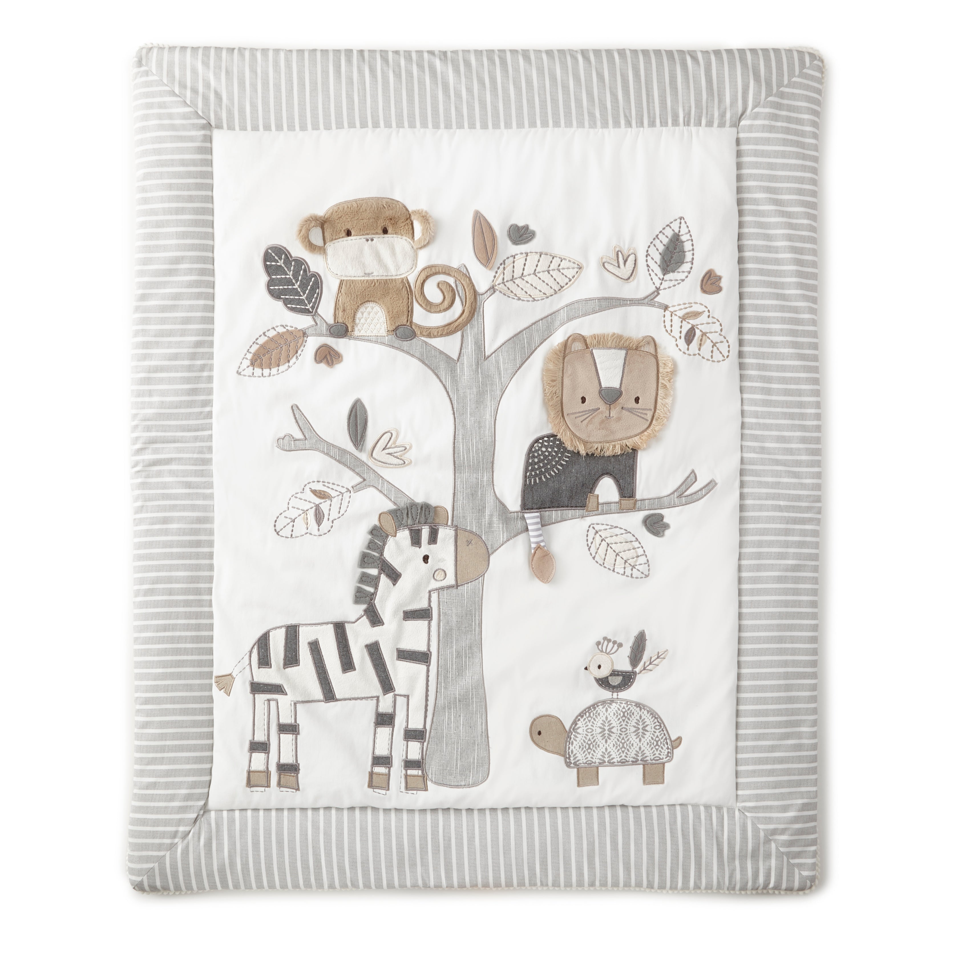 5-Piece Kenya Crib Bedding Set - Soft Baby Crib Sheets, Blanket & Bumper Pad - Perfect for Nursery, Newborn & Toddler Bedroom Decor