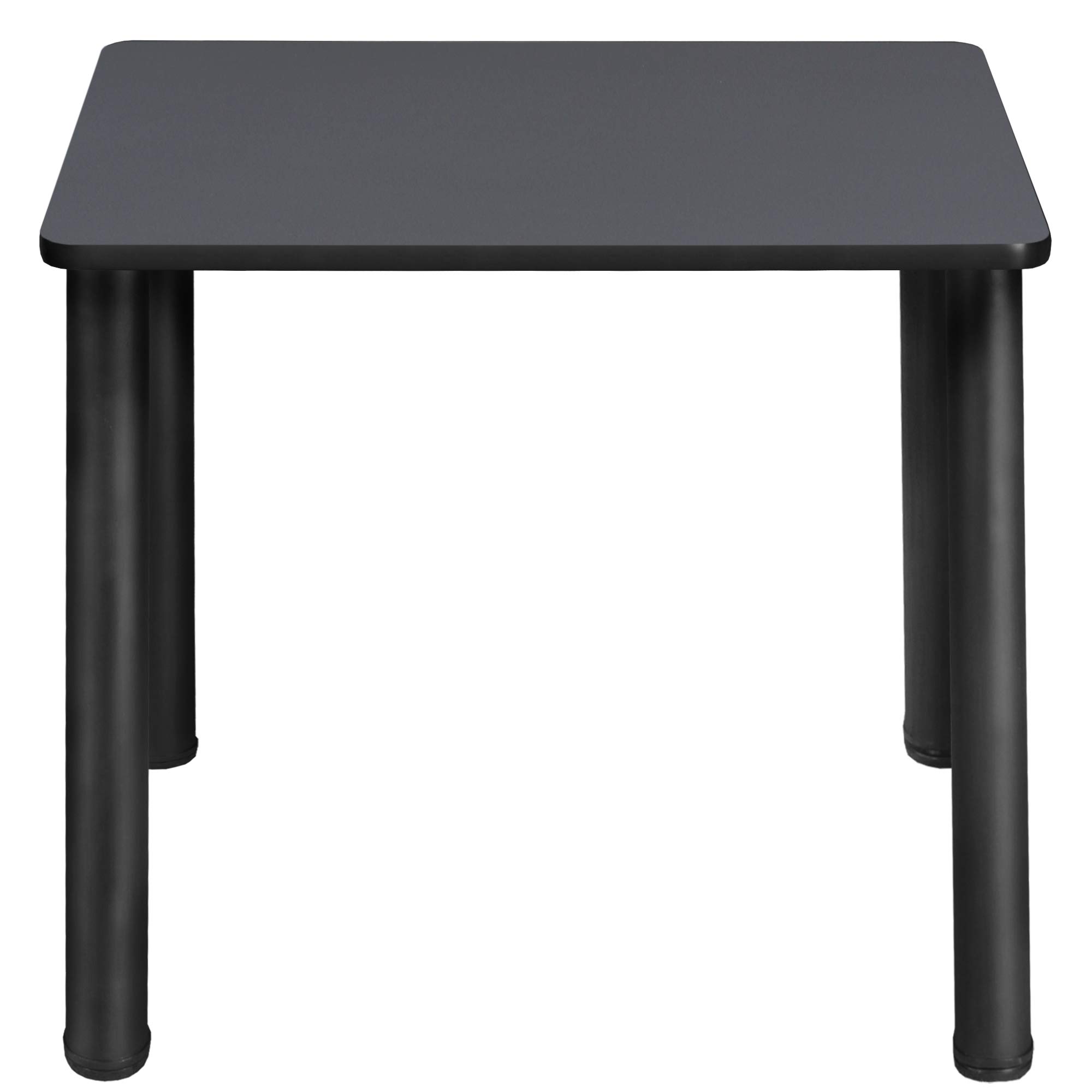 Regency Rectangular School Desk 18x26 Inches Grey Black - Durable Student Desk for Classroom, Study Room, or Home Office