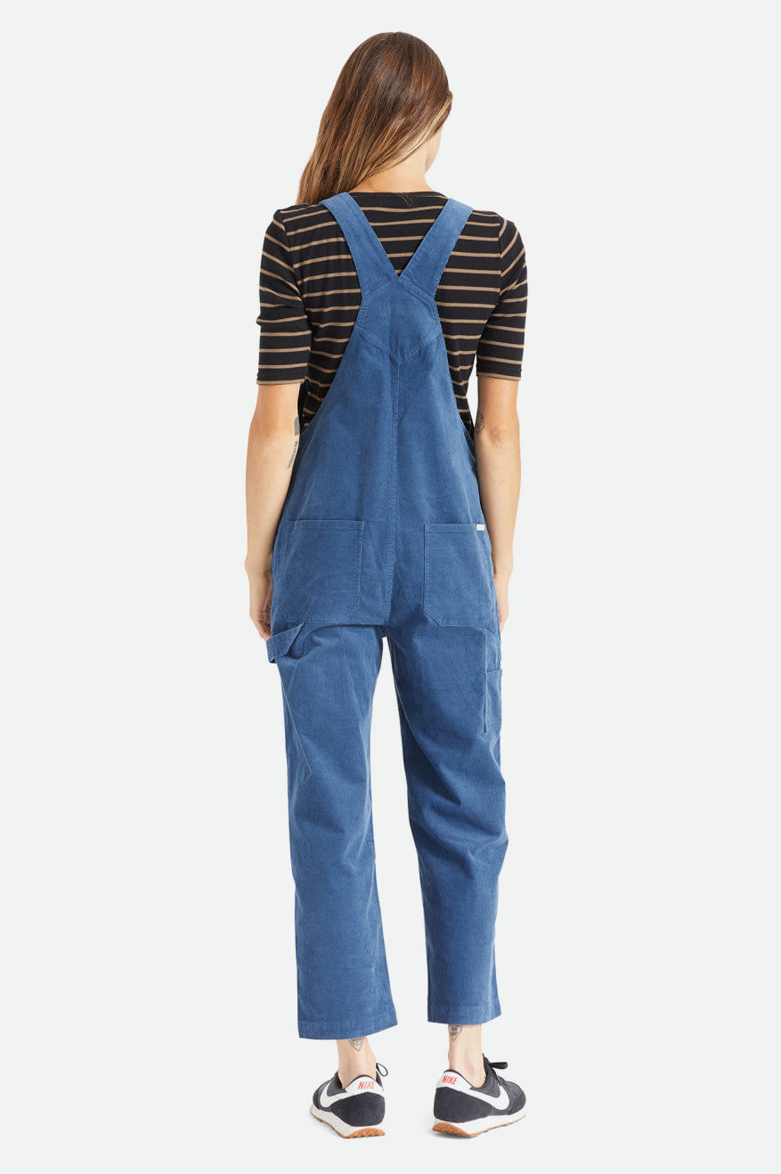 Christina Crop Overall Joe Blue - Stylish Denim Overalls for Women | Perfect for Casual Outings, Music Festivals & Streetwear Fashion