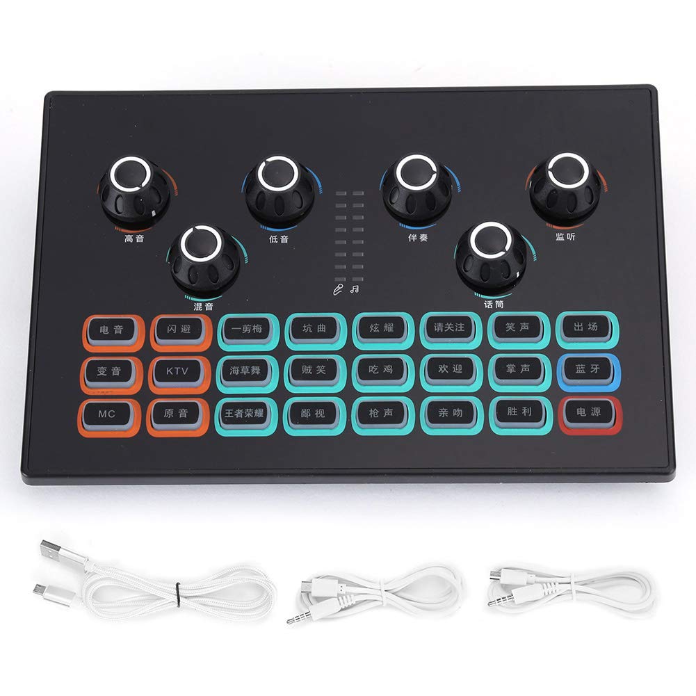 High-Quality USB Sound Card for PC, Laptop, Tablet & Phone - Professional Audio Interface for Gaming, Live Streaming & Video Recording | Perfect for Twitch, YouTube & Podcasting
