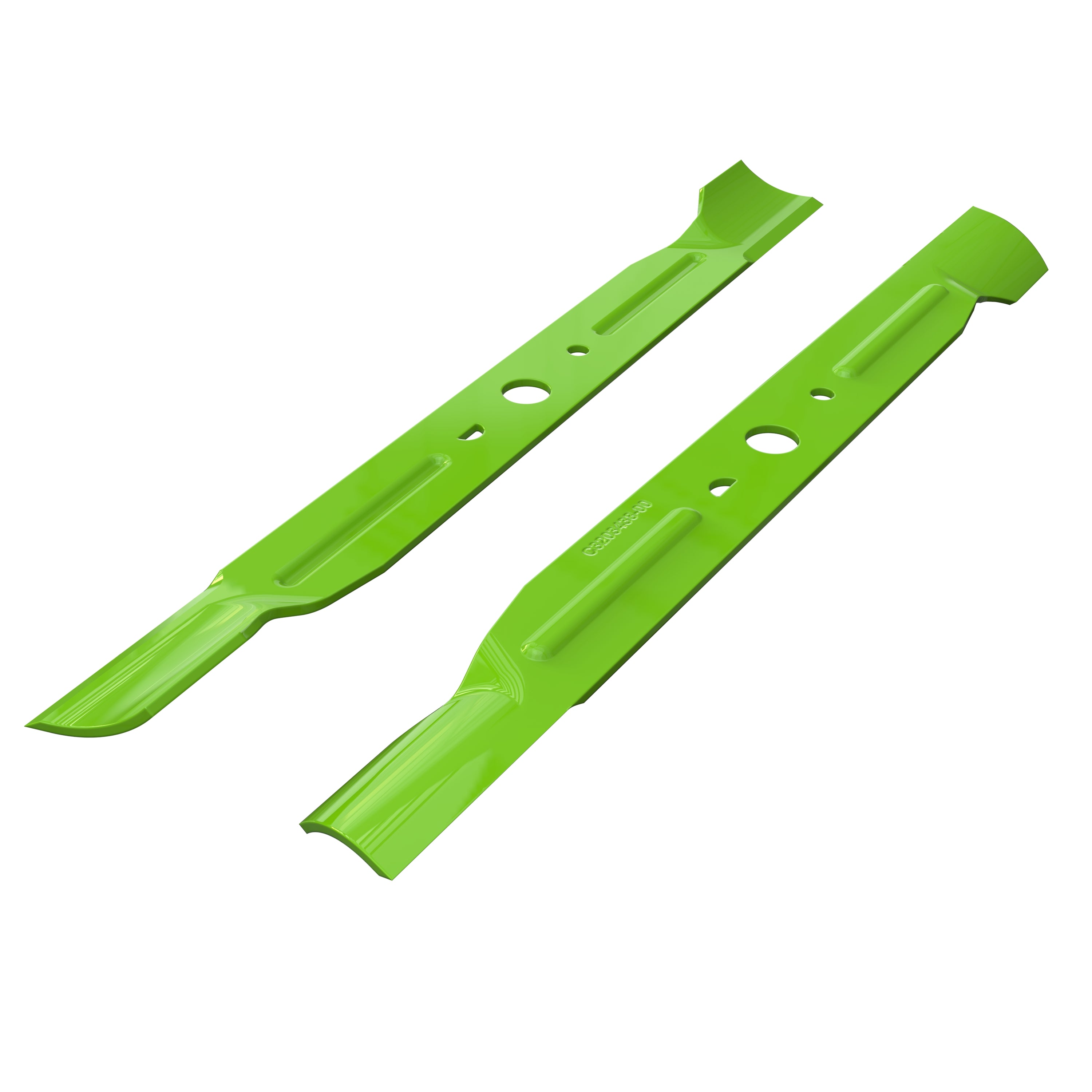 Greenworks 42 Crossover Riding Mower Bagger Blades (2-Pack) - Durable Replacement Blades for Lawn Mowing & Yard Maintenance