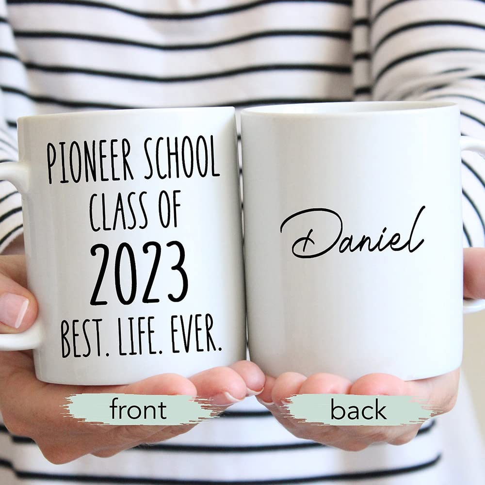 Personalized Pioneer School 2023 Gift - Custom 11oz/15oz Coffee Mug with 'Best Life Ever' Design - Perfect JW Gifts for Teachers & Students - Great for School Events, Bible Study & Daily Inspiration