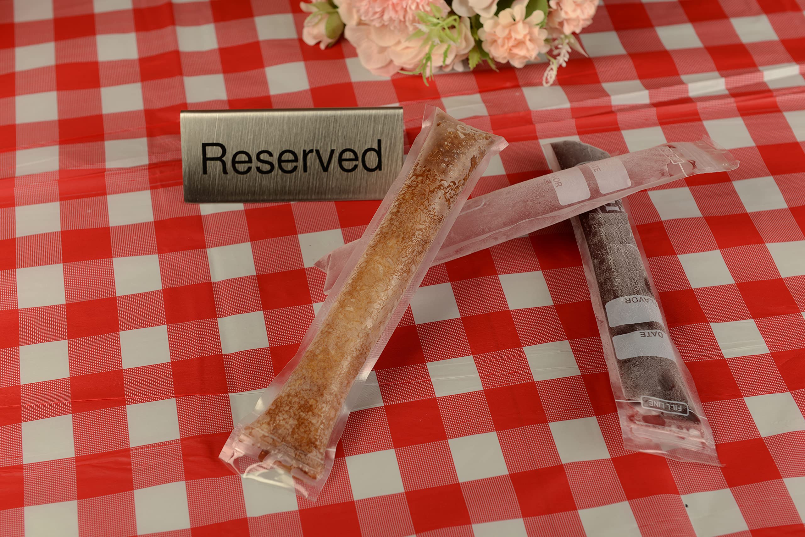 EcoQuality 1000 Pack Disposable Ice Pop Pouches with Zip Seals - Reusable Freezer Tubes for Homemade Juice, Smoothies & Yogurt Popsicles - Perfect for Summer Parties, Backyard BBQs & Kids Snacks