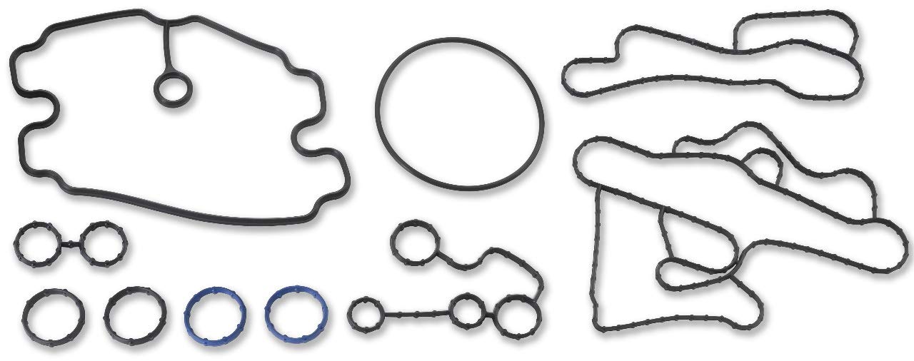 Alliant Power AP0041 Engine Oil Cooler Installation Kit - Compatible with 2008-2010 Ford F-250 F-350 F-450 F-550 6.4L Power Stroke Diesel Engines | Perfect for Engine Maintenance & Performance Upgrades