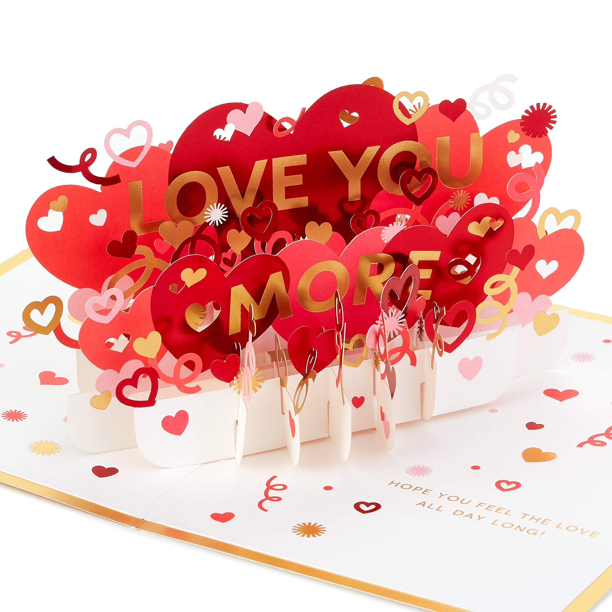 Hallmark Signature Paper Wonder Valentines Day Pop Up Love Card - Romantic 3D Greeting Card for Valentine's Day, Anniversary & Special Occasions | Perfect for Couples, Wife, Husband & Loved Ones