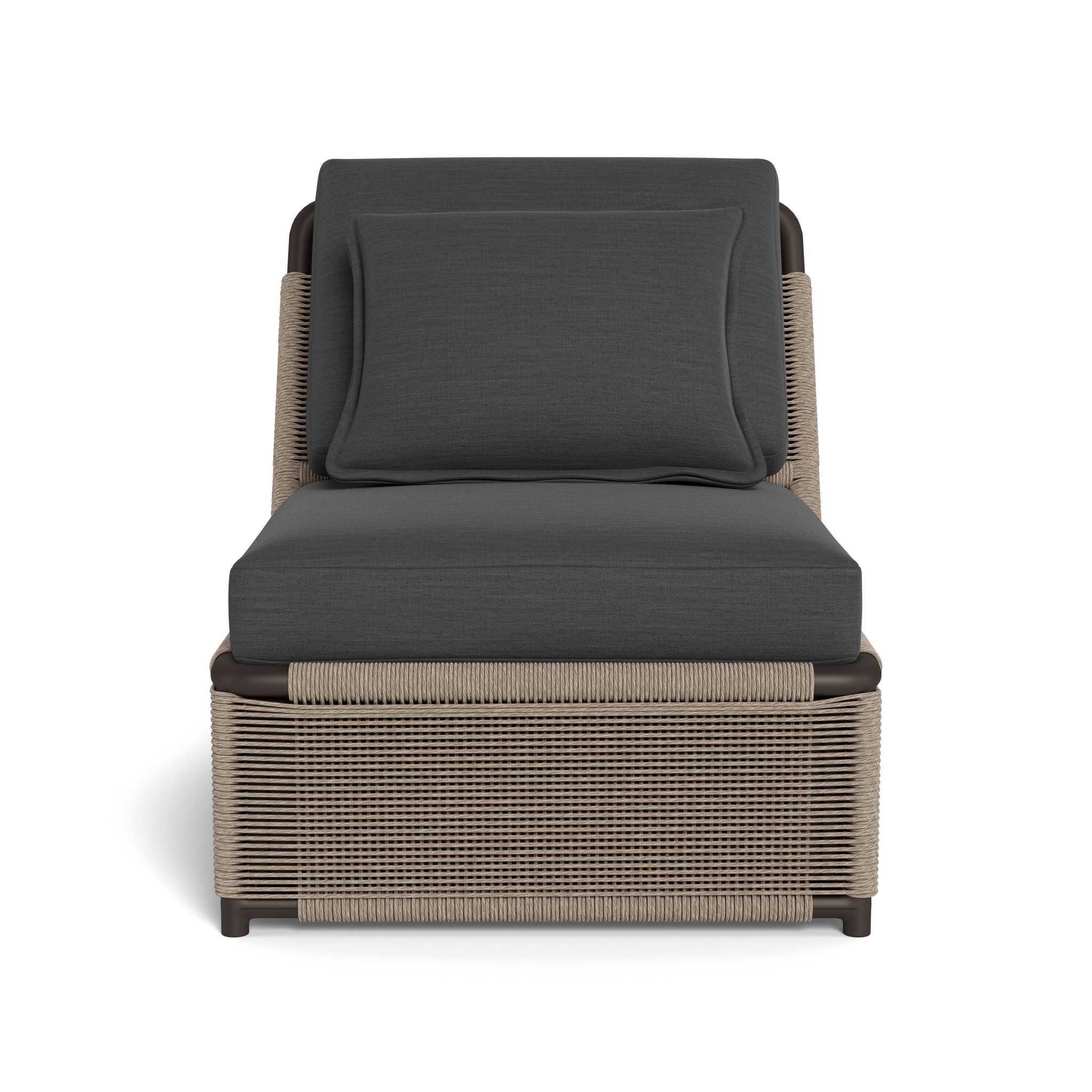 Comfortable Formentera Easy Chair - Modern Lounge Chair for Living Room, Bedroom, or Patio - Soft Fabric Upholstery with Sturdy Wooden Legs - Perfect for Relaxing, Reading, or Napping