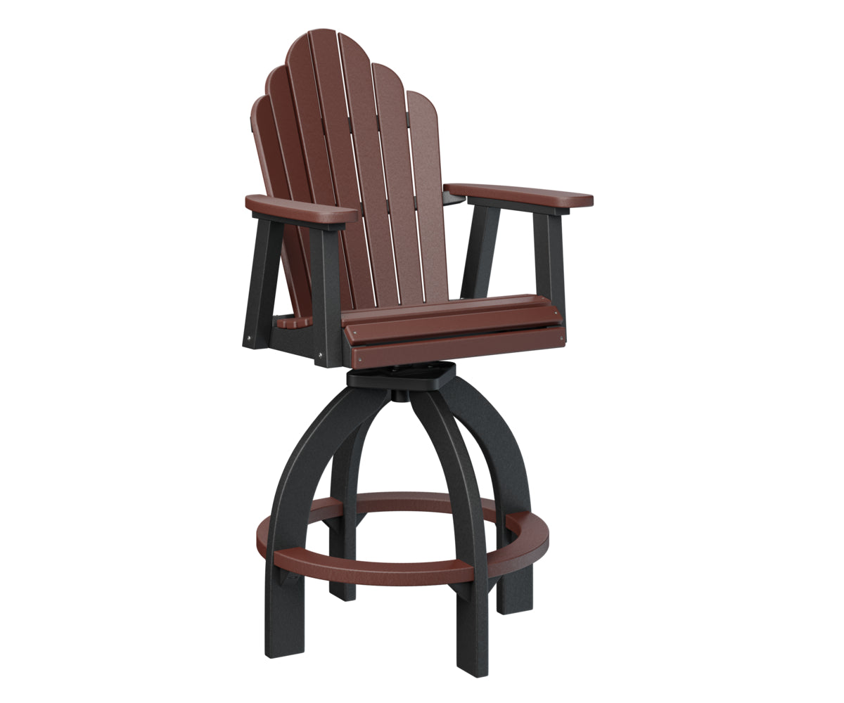 Berlin Gardens Cozi Back Swivel 30 XT Chair - Heavy Duty Outdoor Patio Furniture with Weather-Resistant Steel Frame - Perfect for Backyard, Deck, Garden & Poolside Relaxation