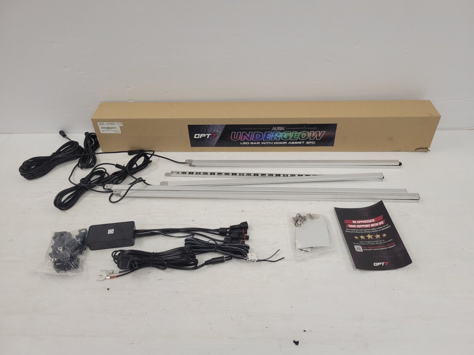 60931-1 Optima Aura Under Glow LED Light Bar - Car Underglow Lighting Kit for Trucks, Jeeps & ATVs (Waterproof, Multi-Color) - Perfect for Night Driving, Car Shows & Off-Road Adventures