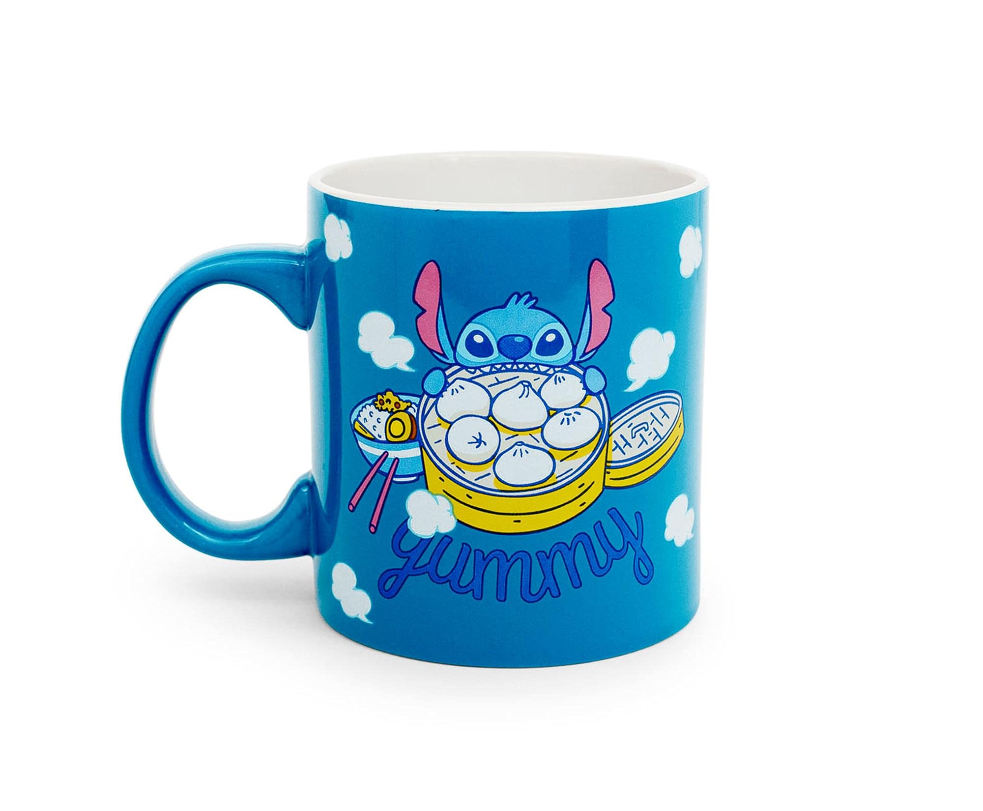 Disney Lilo & Stitch 20oz Yummy Ceramic Coffee Mug - Official Oversized Novelty Drinkware for Home, Kitchen & Bar | Perfect for Hot Cocoa, Tea & Coffee Lovers | Cute Disney Gift Idea